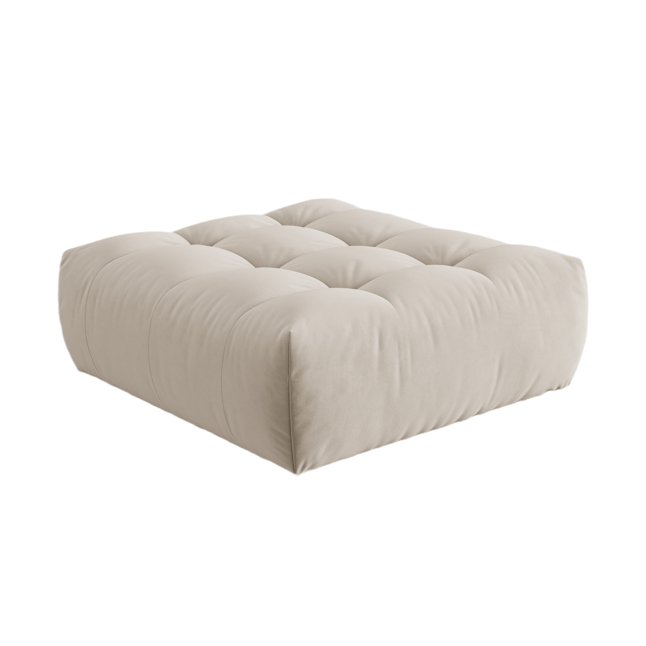 Velvet Fumpu, "Bloom", 1 SEAT, ECRU, 110x101x42
Made in Europe