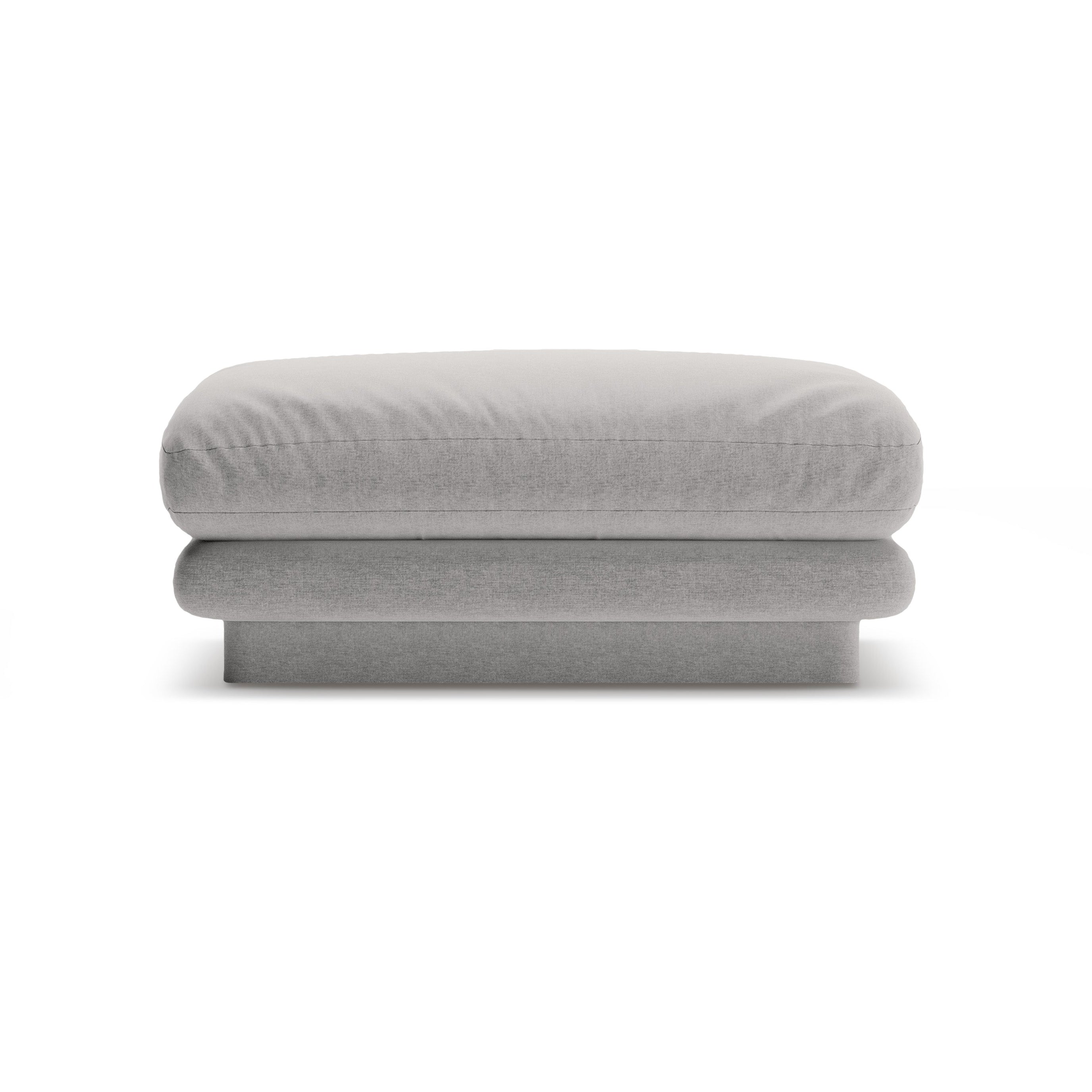Pouf Torino hellgrau