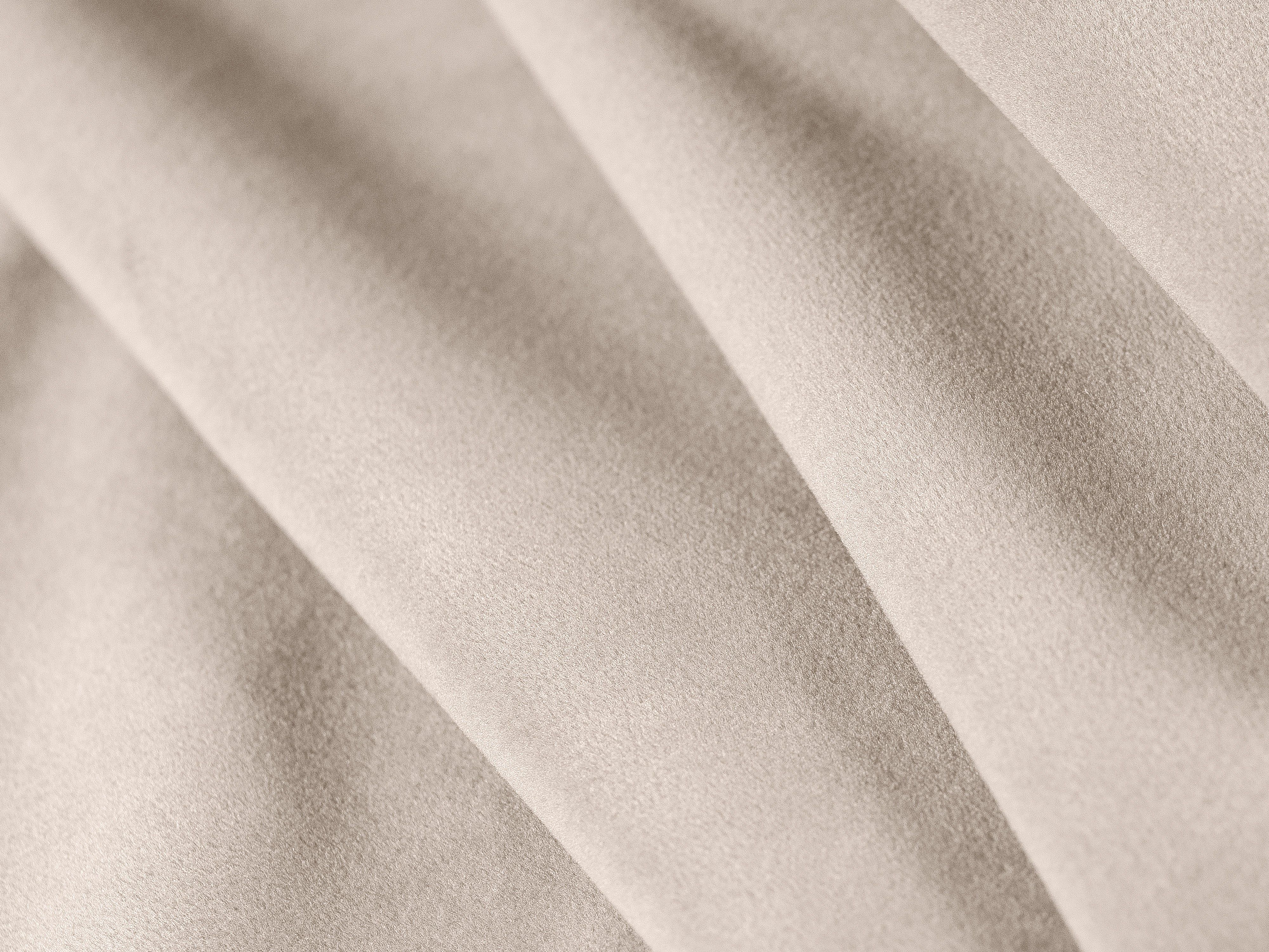 Rechteckiger Samtpouf KATE beige
