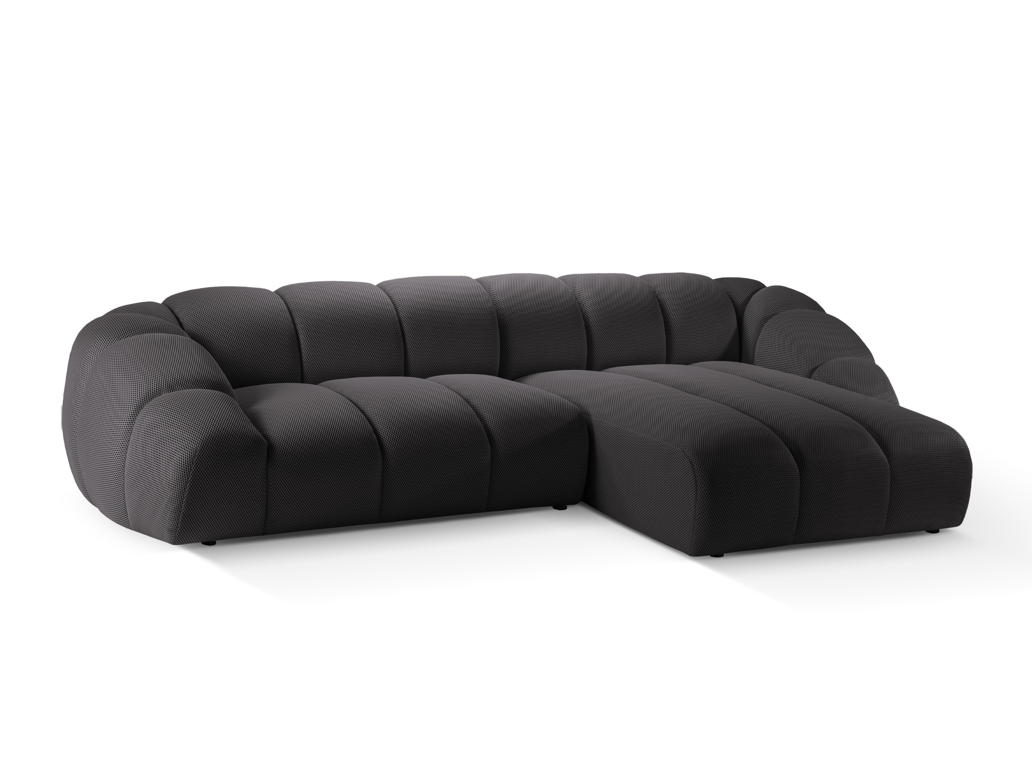 Right Corner Sofa, "Diana", 4 Seats, Espresso, 334x182x72
Made in Europe