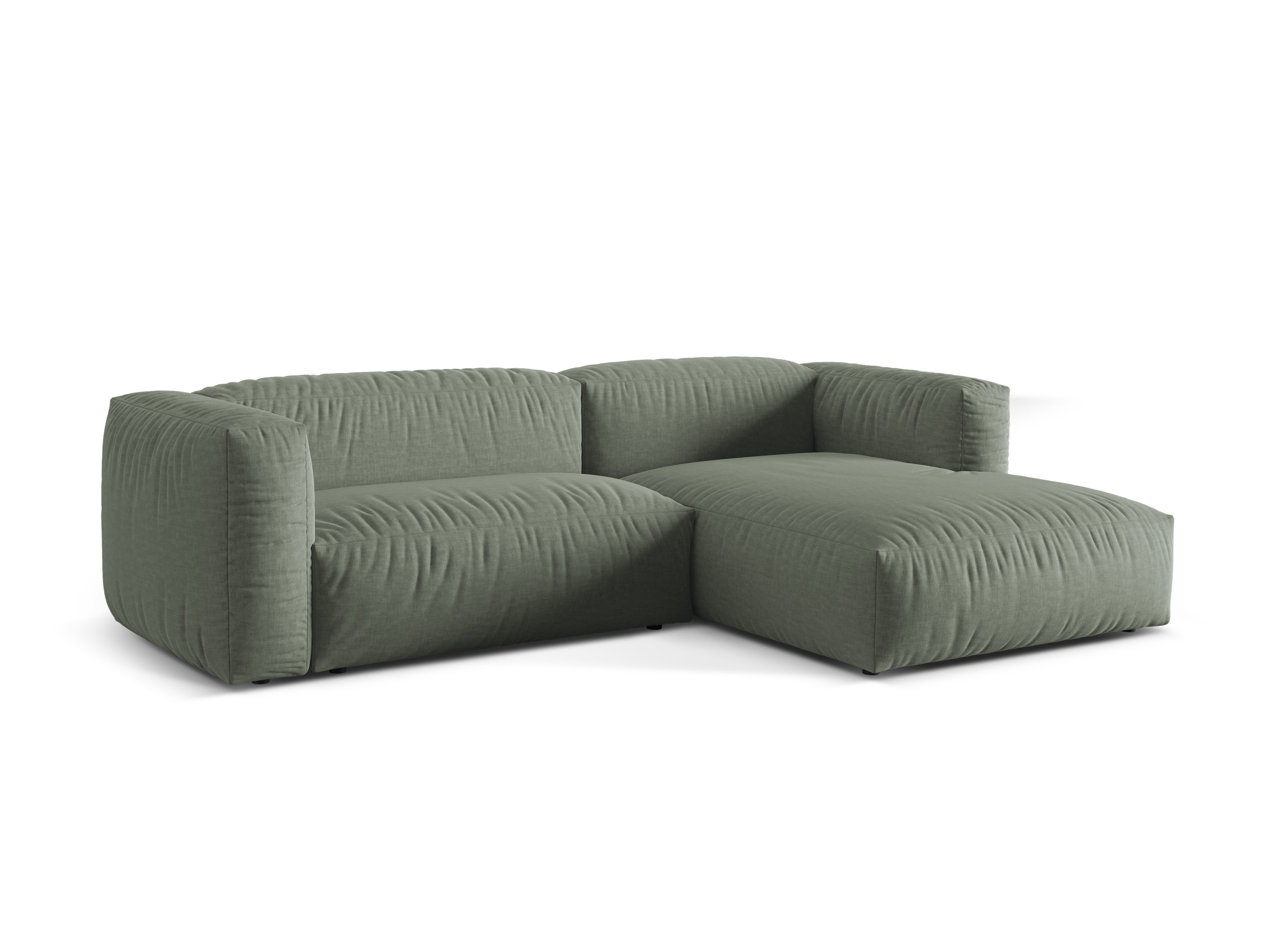 Right-sided corner of 2-person Martin Olive Green