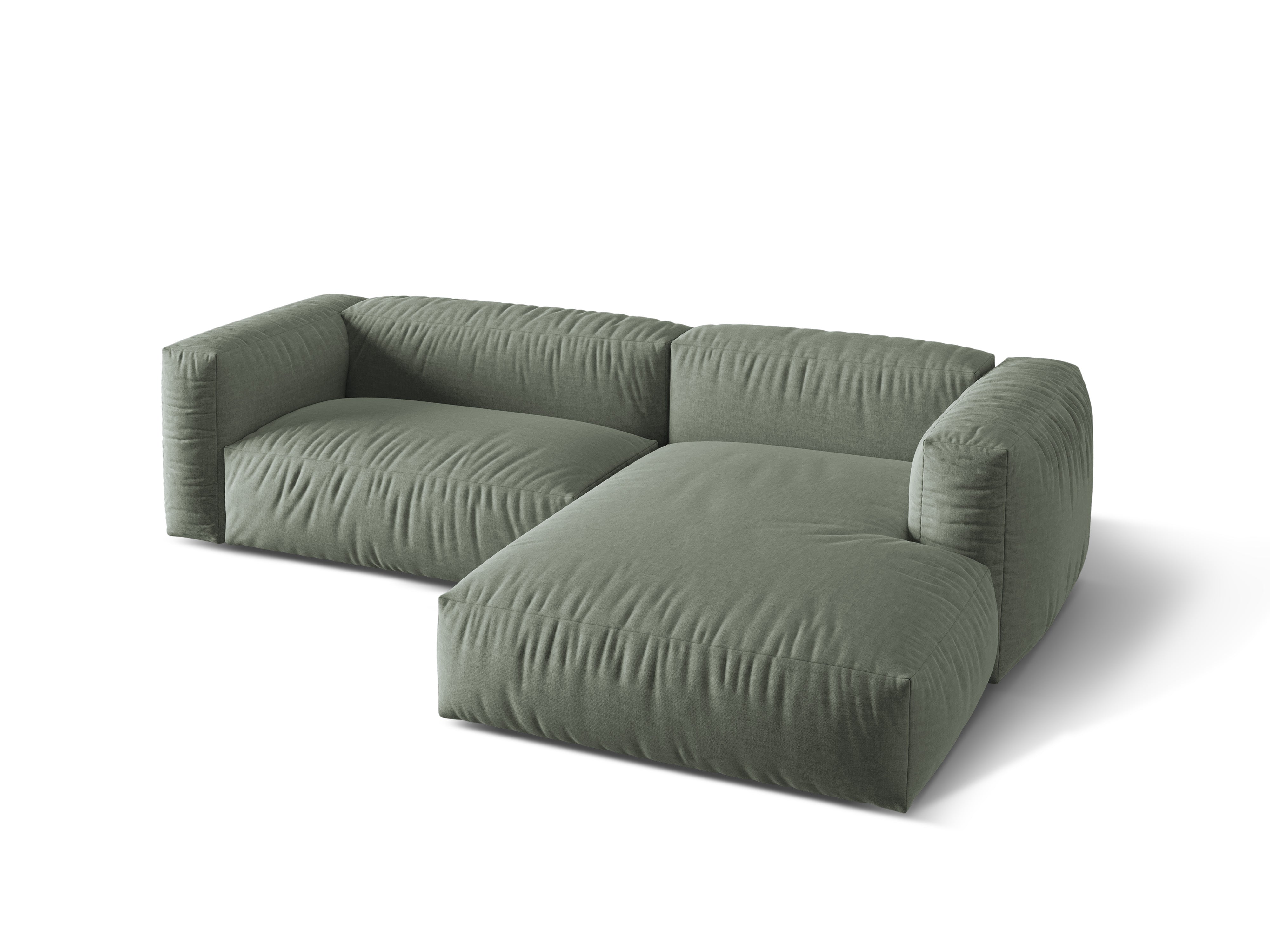 Right-sided corner of 2-person Martin Olive Green