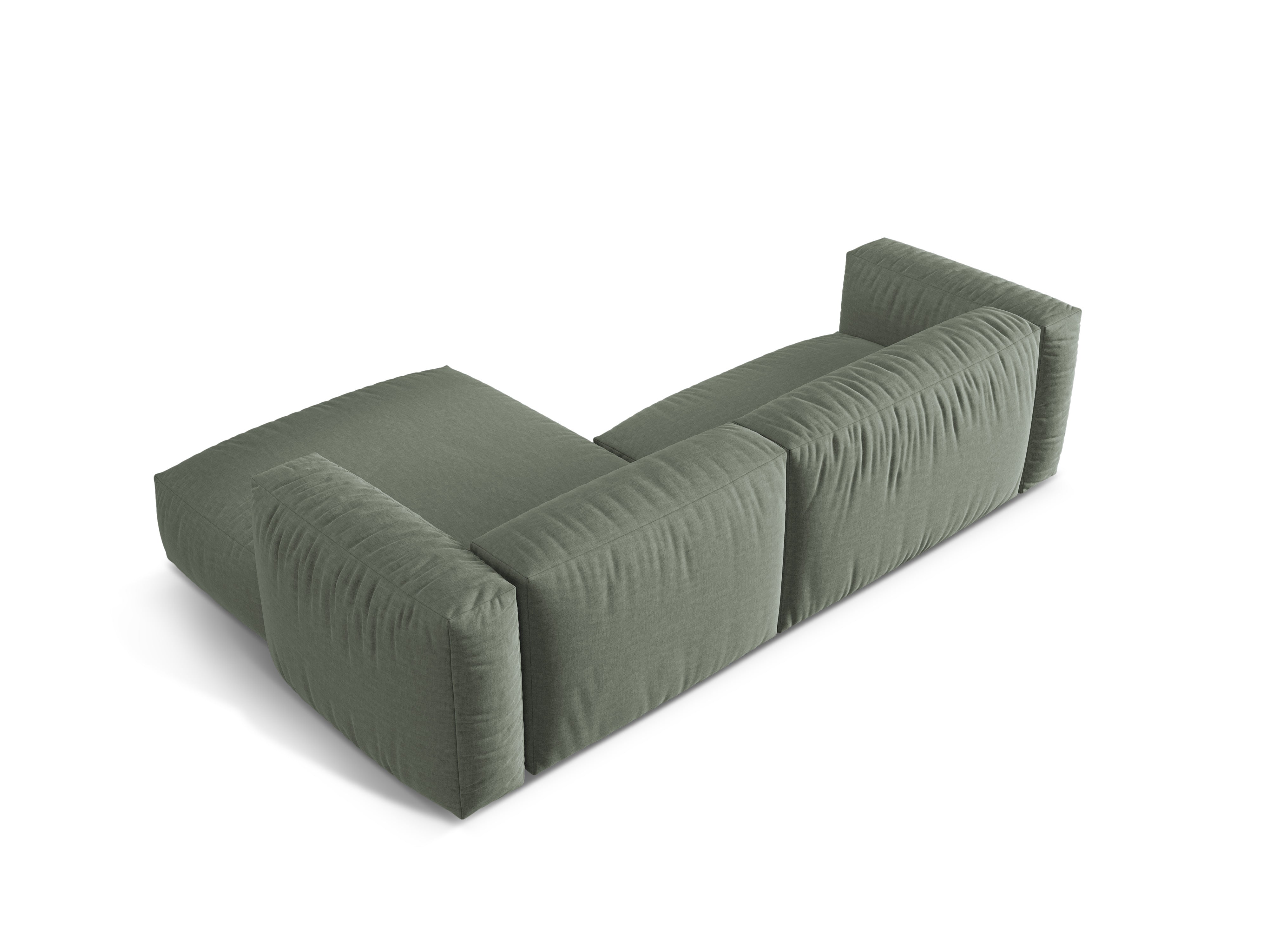 Right-sided corner of 2-person Martin Olive Green
