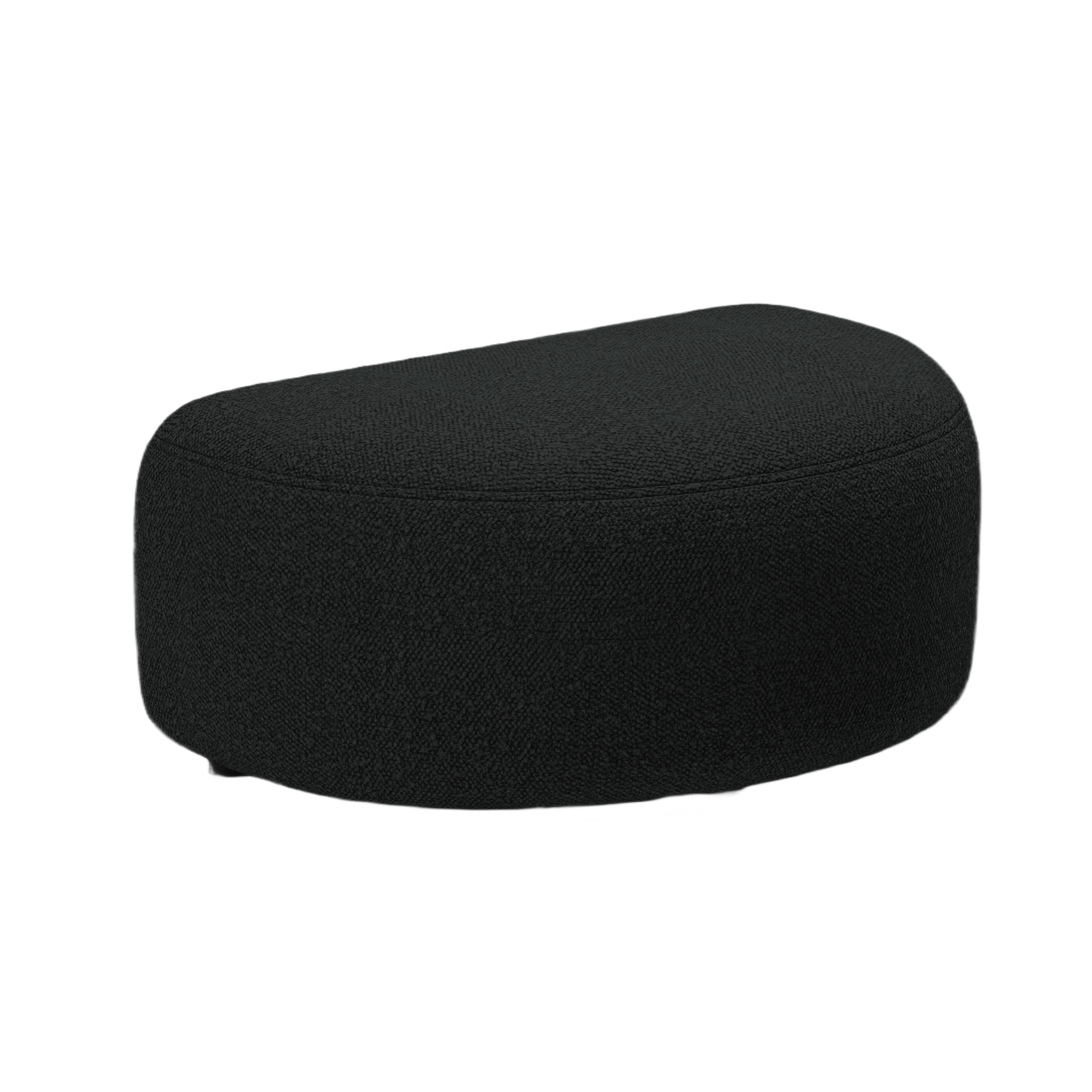 Pouf KATE schwarze Boucle