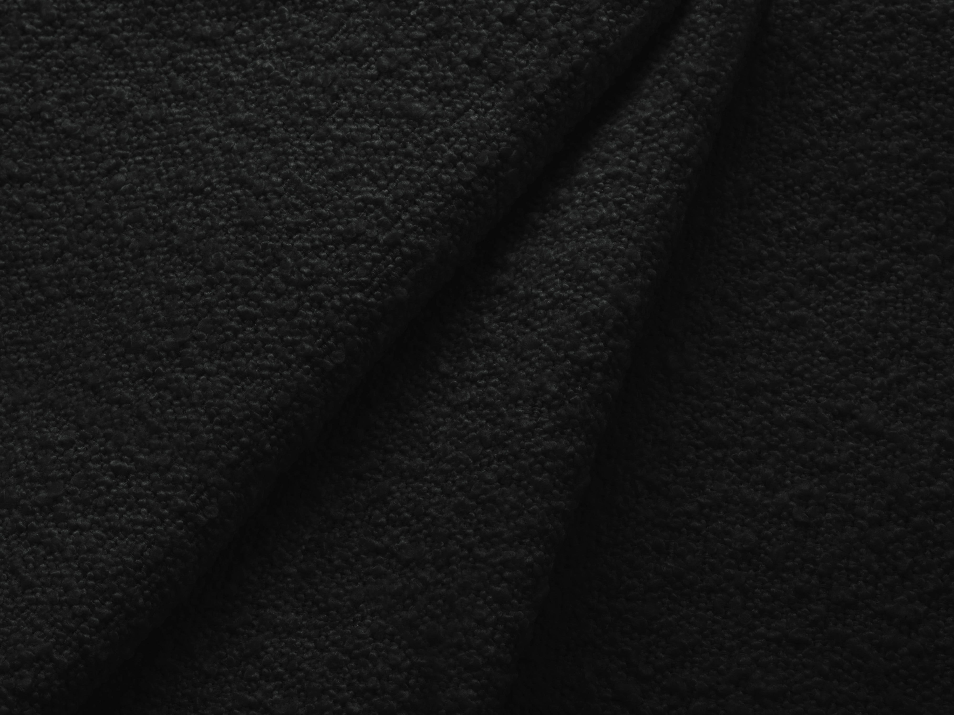 Pouf KATE schwarze Boucle