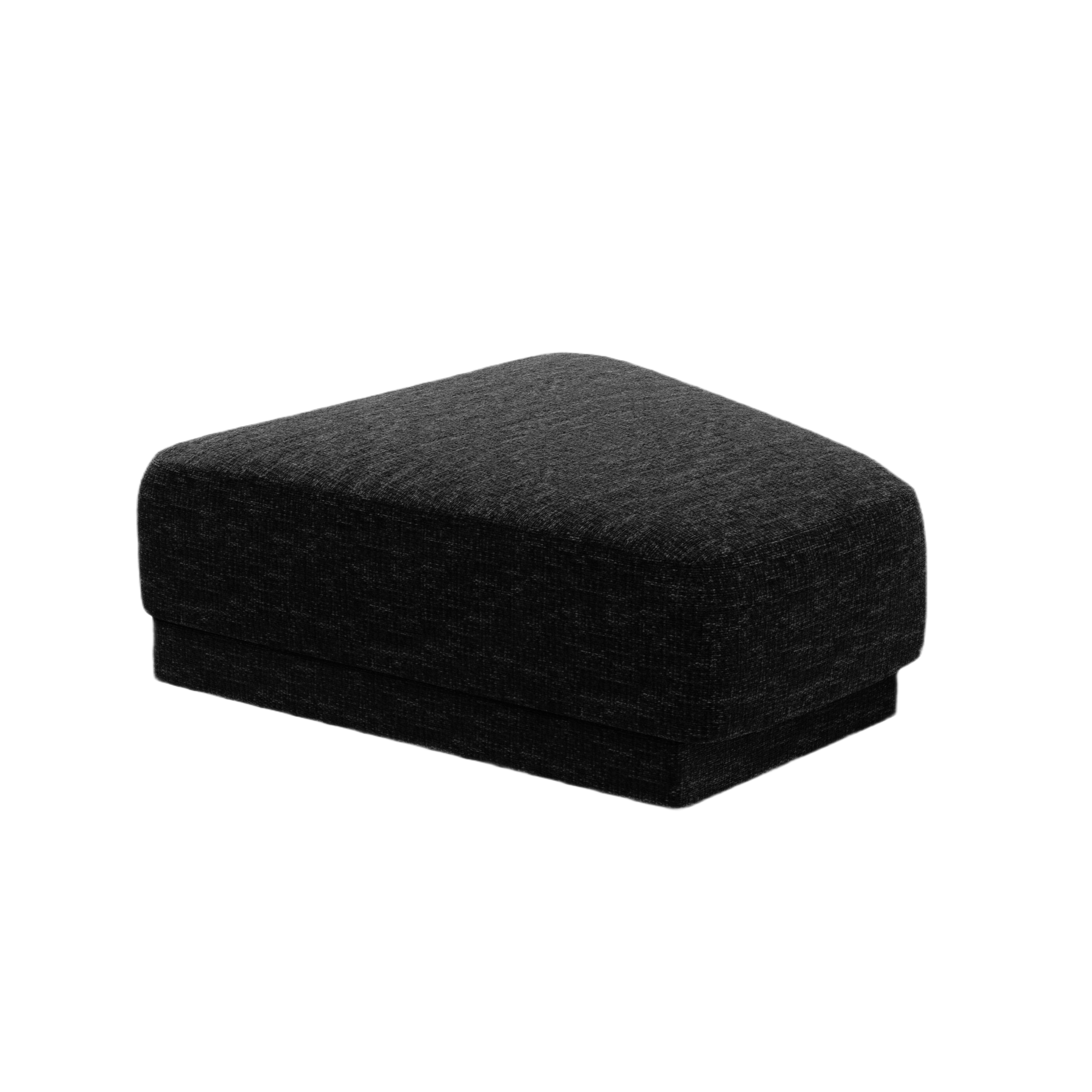 MILEY Puff Black Chenille