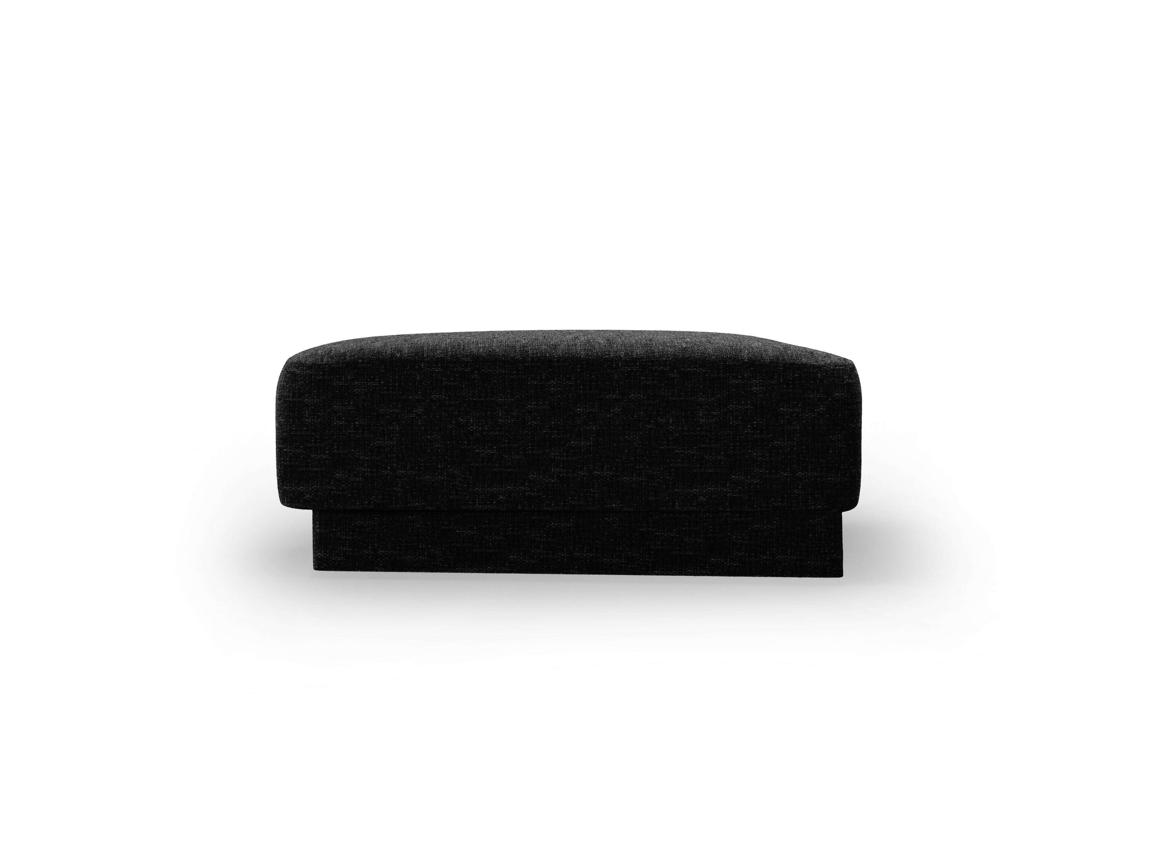 MILEY Puff Black Chenille