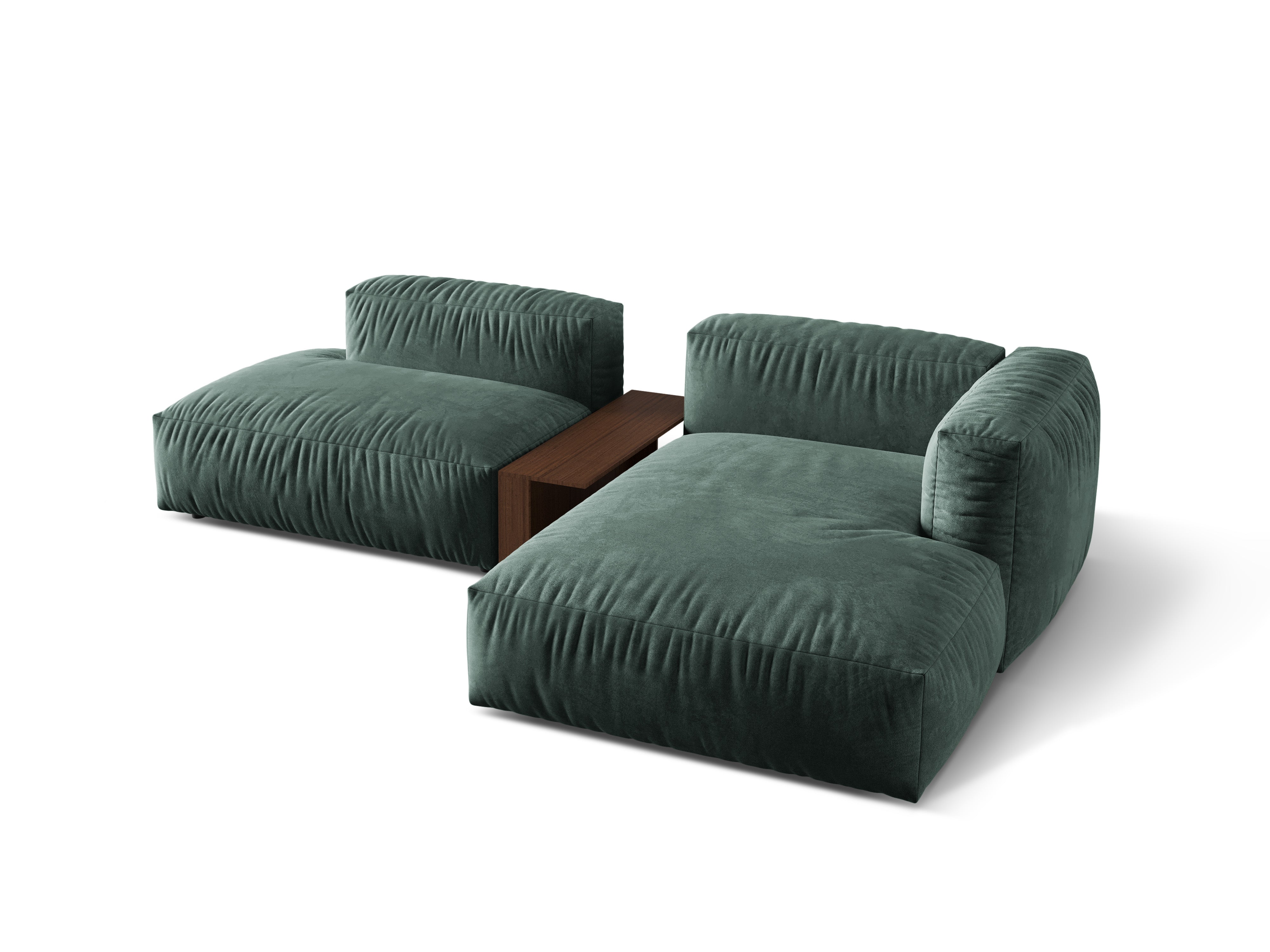 RECHTEN -SANDEL VELVET -Ecke mit Martin -Benzintisch