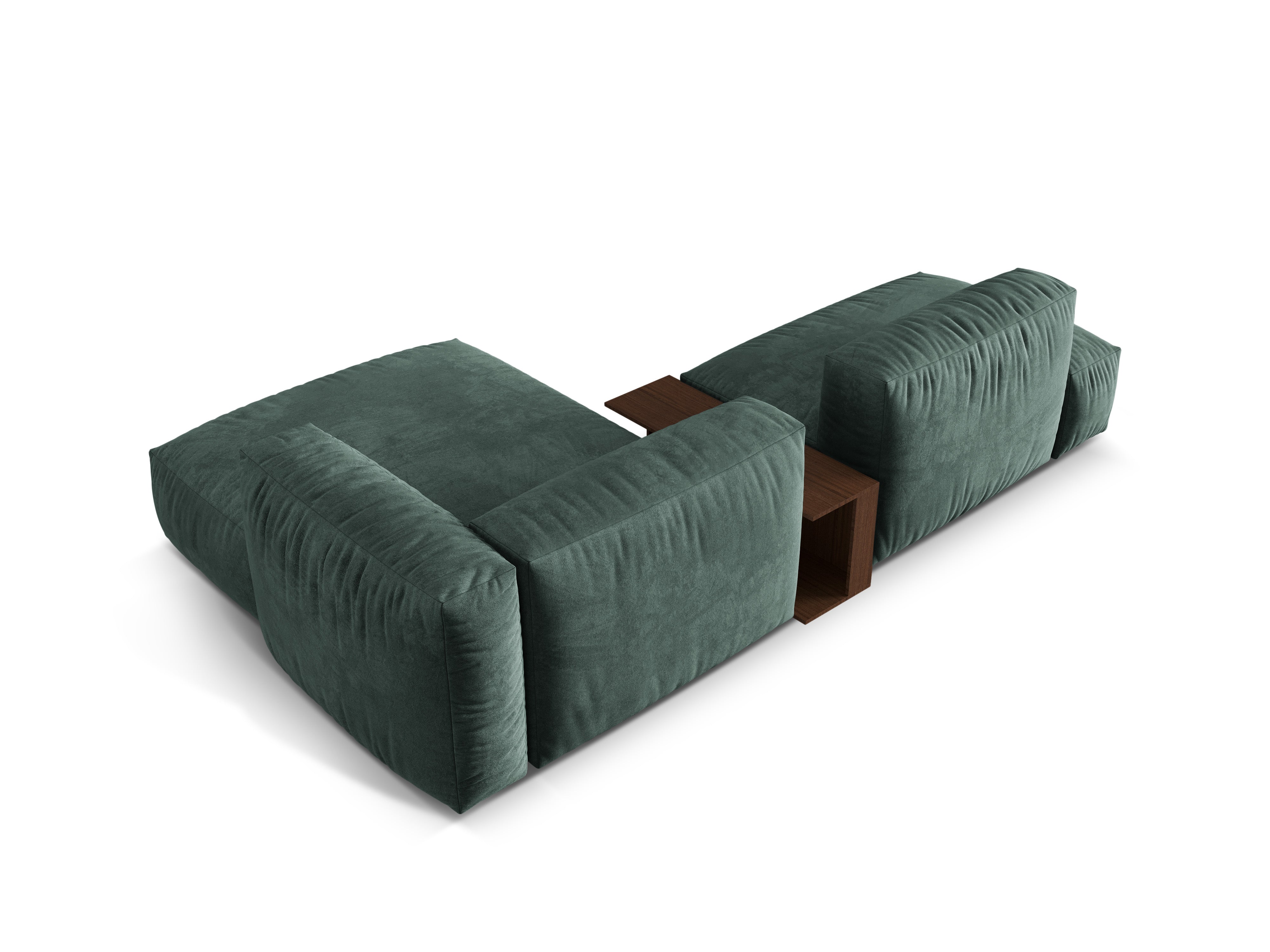 RECHTEN -SANDEL VELVET -Ecke mit Martin -Benzintisch