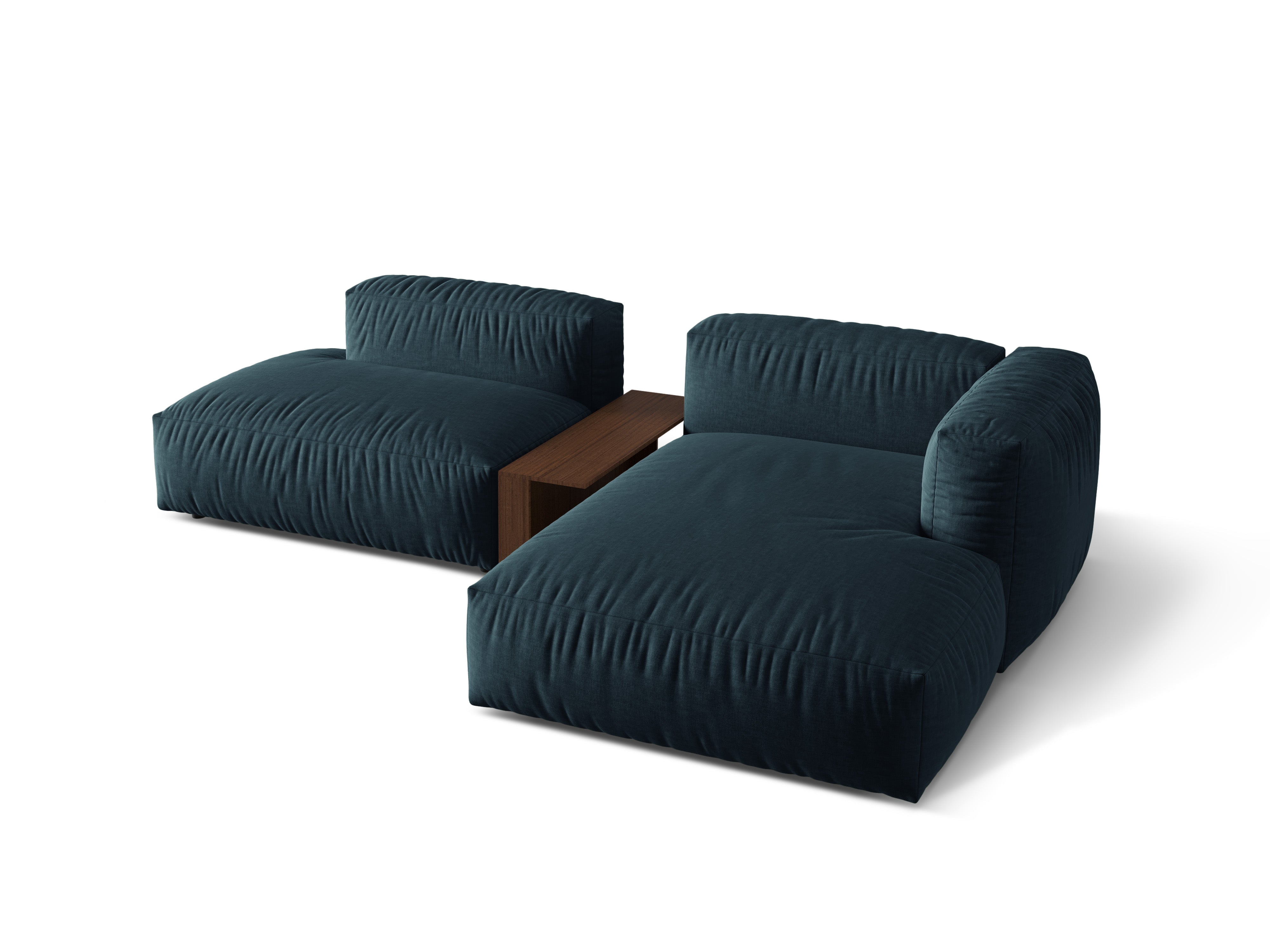 Rechts -Ecke mit Martin Blue Martin Tisch