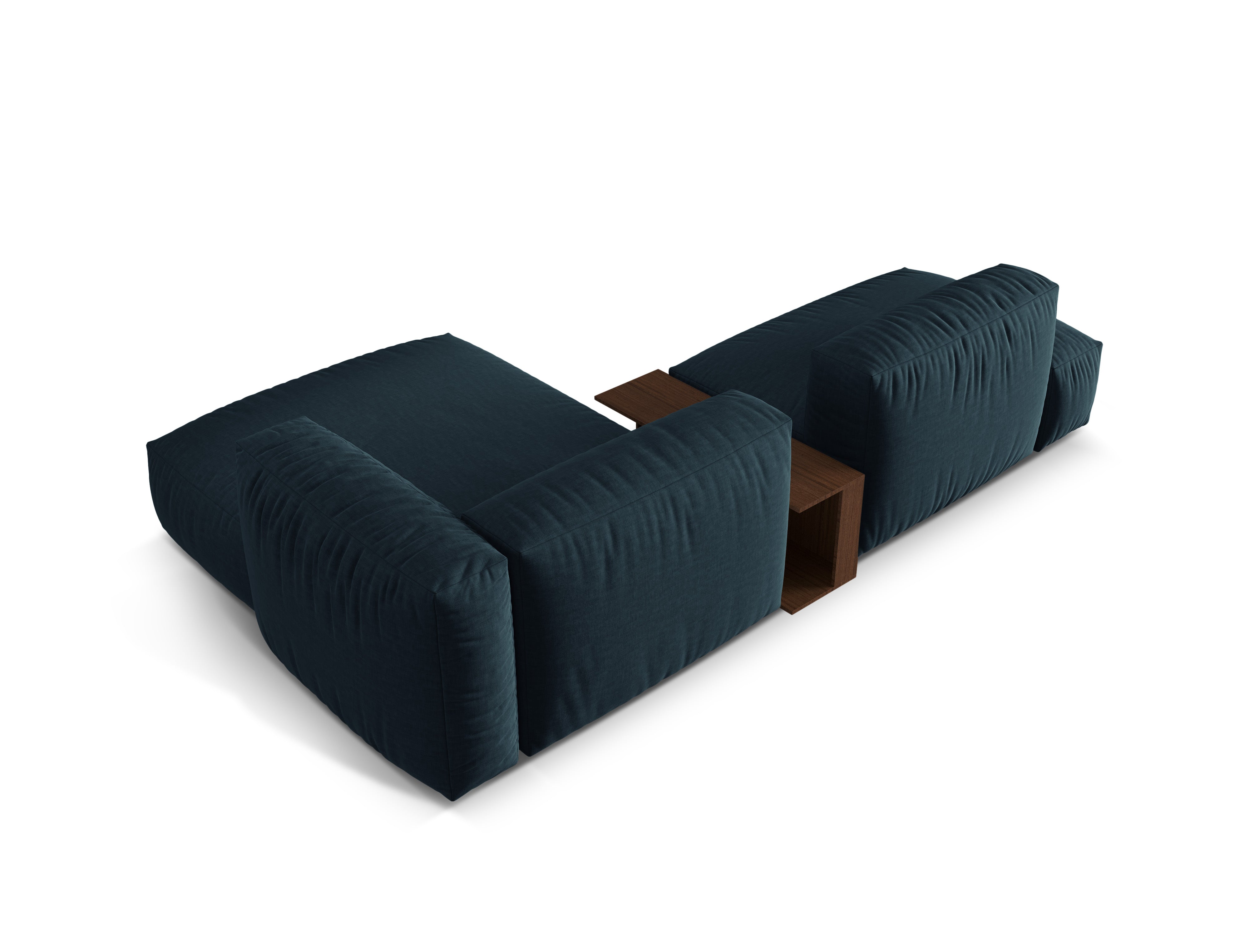 Rechts -Ecke mit Martin Blue Martin Tisch
