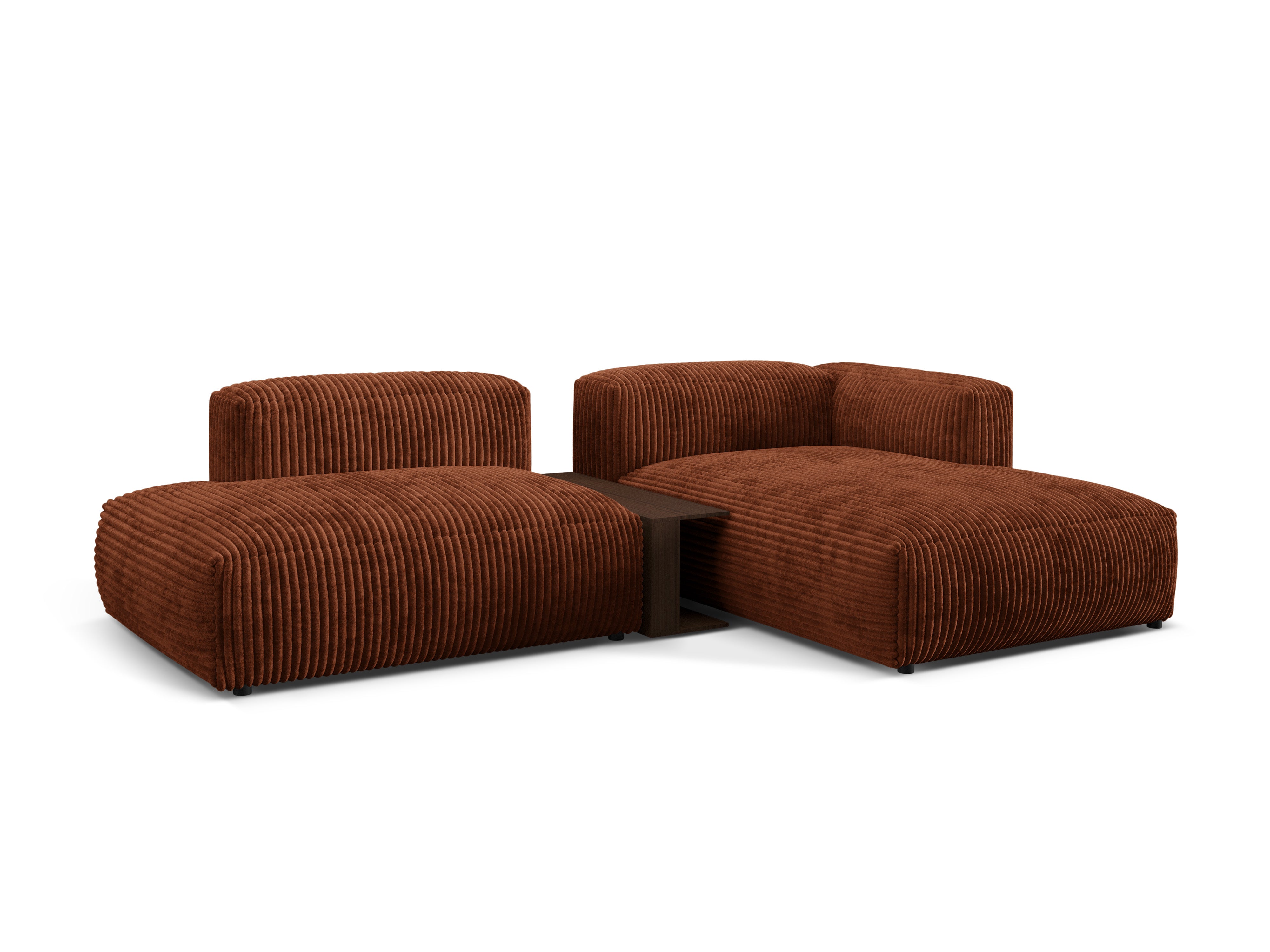 Rechts -Ecke mit Martins Tisch, Ziegelcord