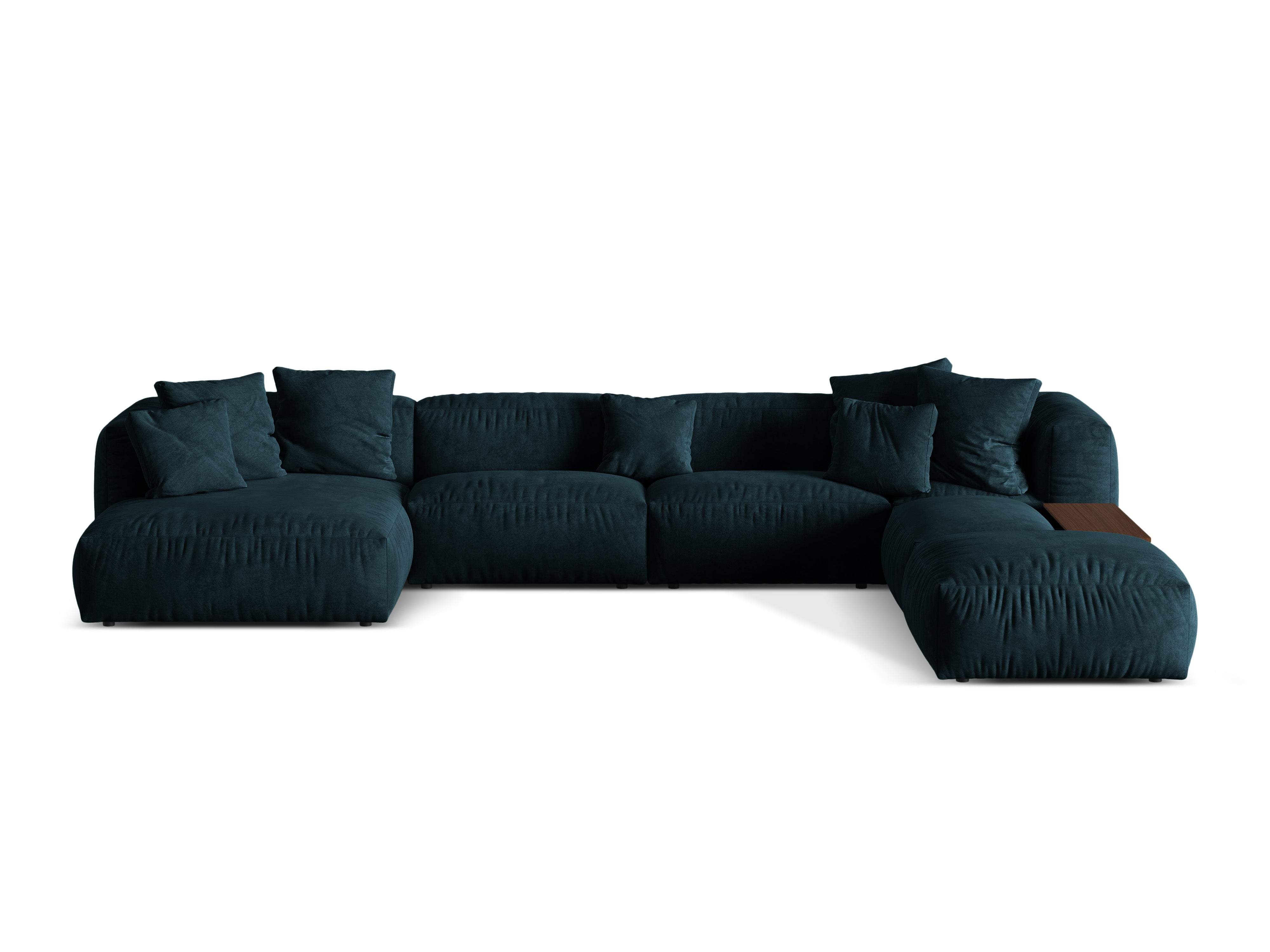 RECHTEN -SANDEL -Eckpanorama Martin Navy Blue Benziner