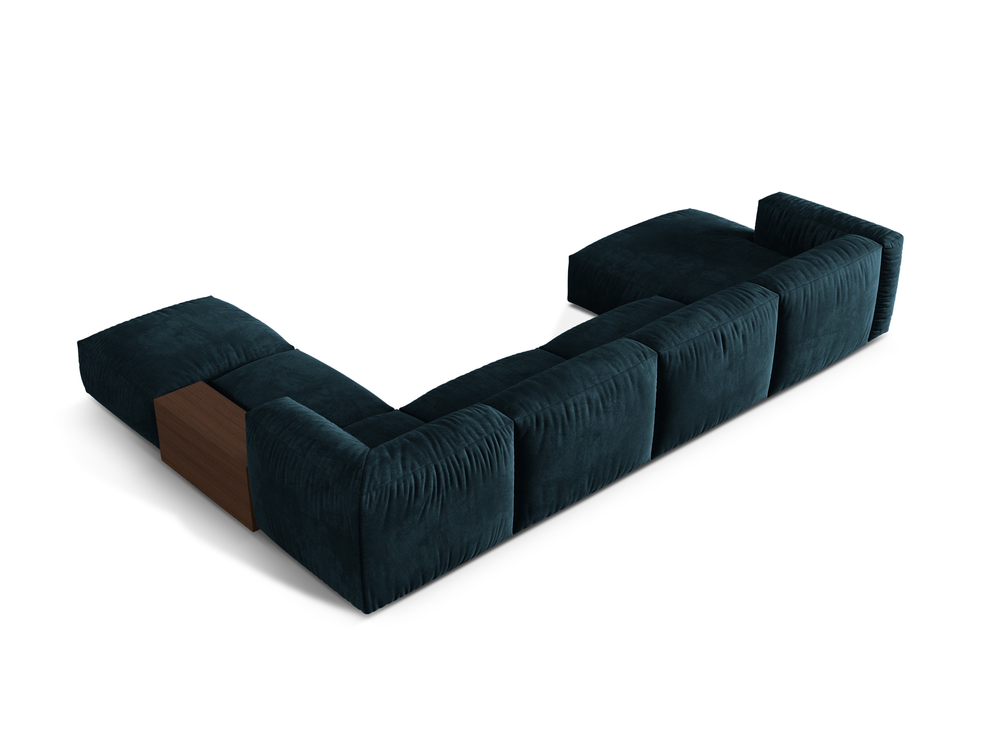 RECHTEN -SANDEL -Eckpanorama Martin Navy Blue Benziner