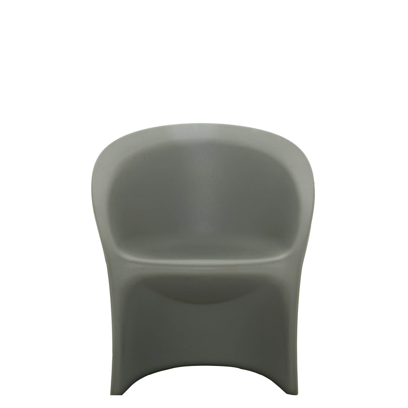 Modesty Veiled gray armchair