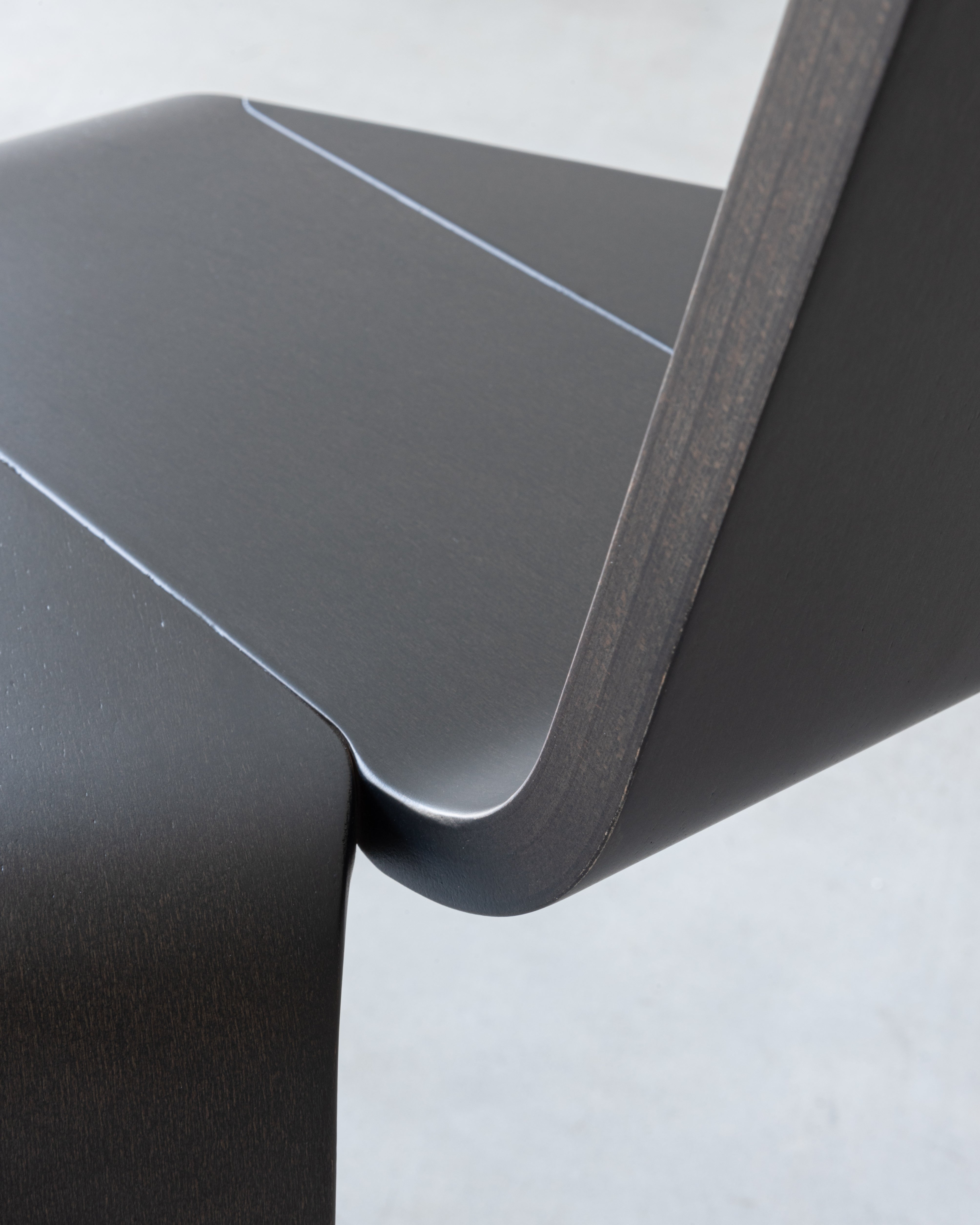Chair AKA black beech wood