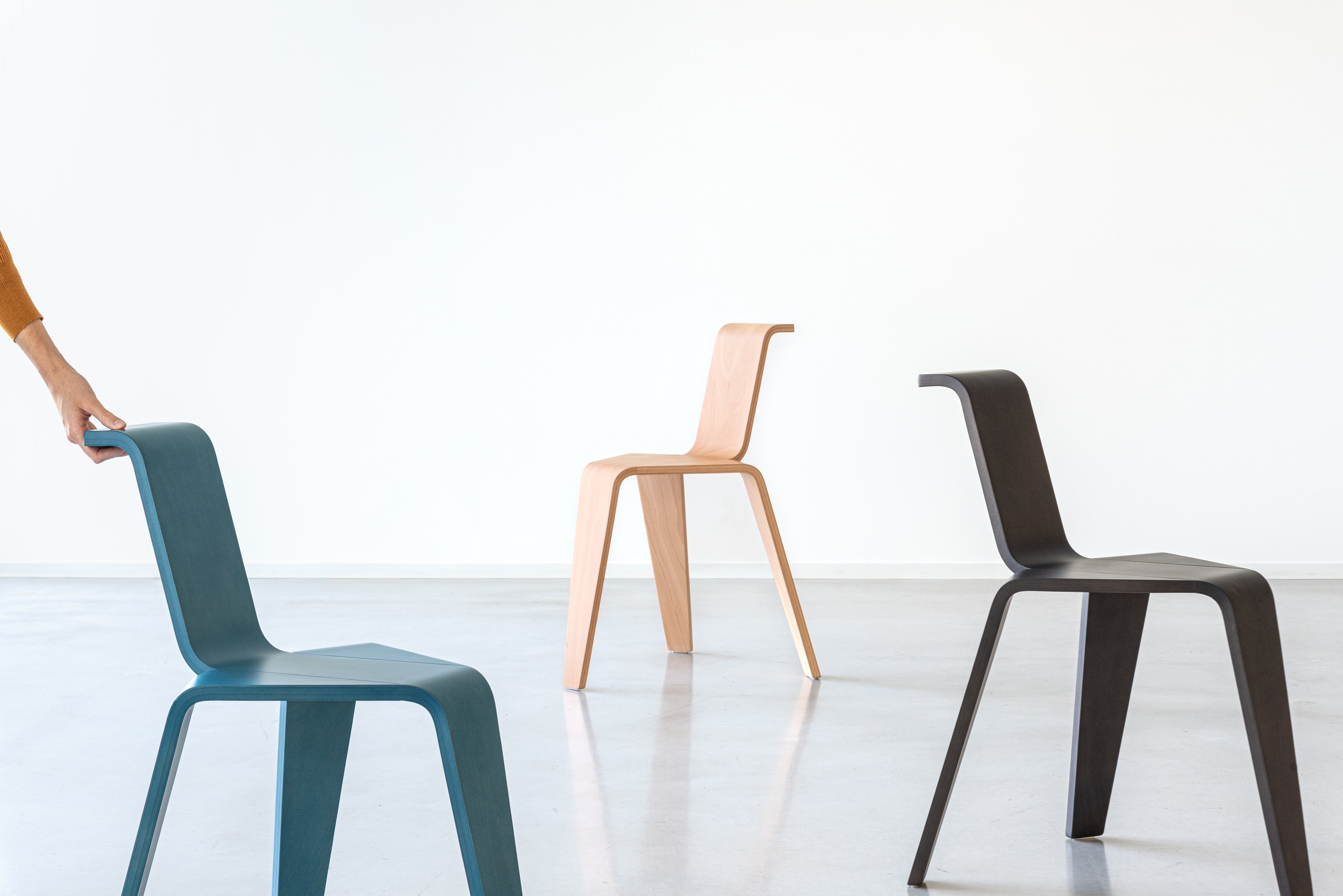 Chair AKA blue beech wood