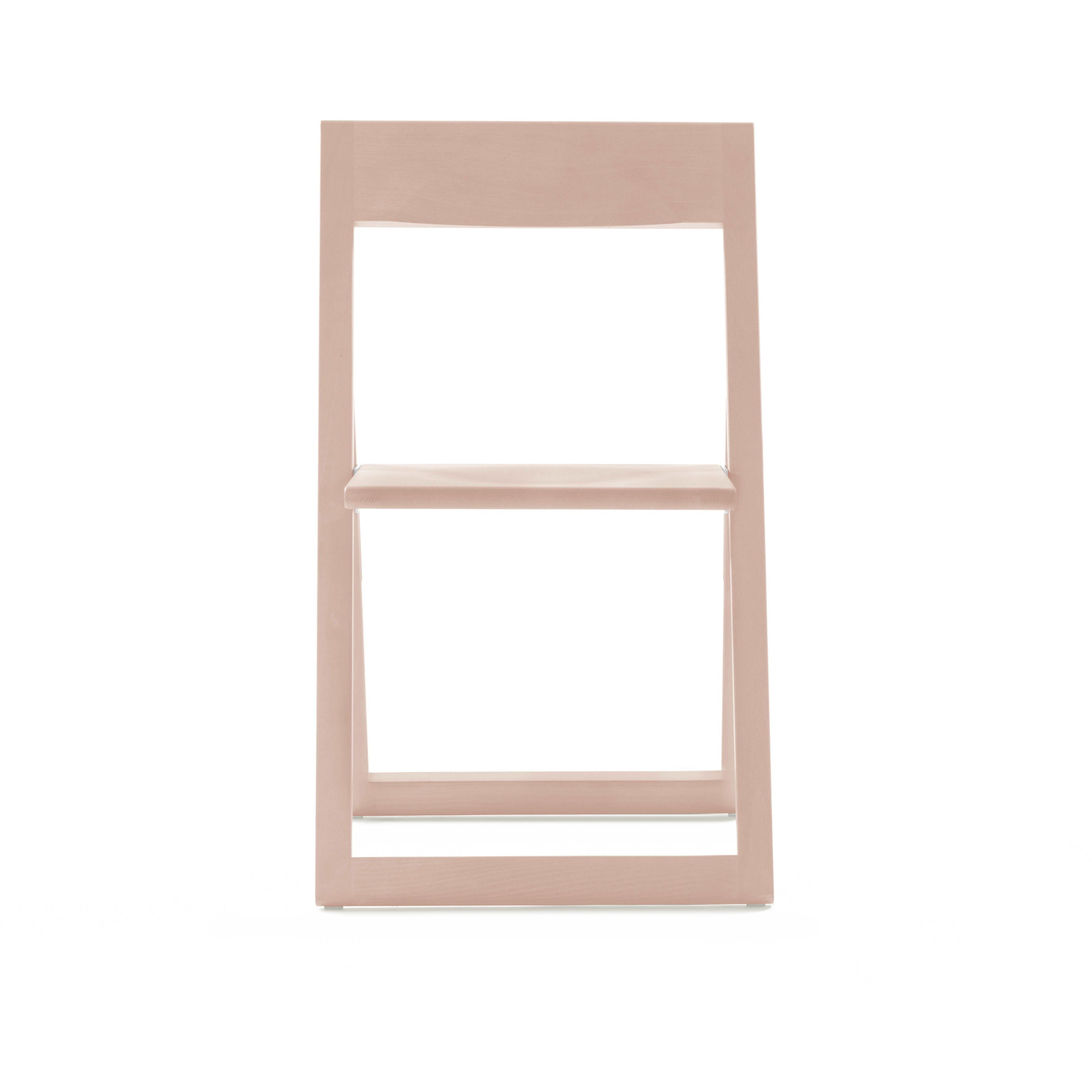 AVIVA Folding Chair Pink Beech Wood