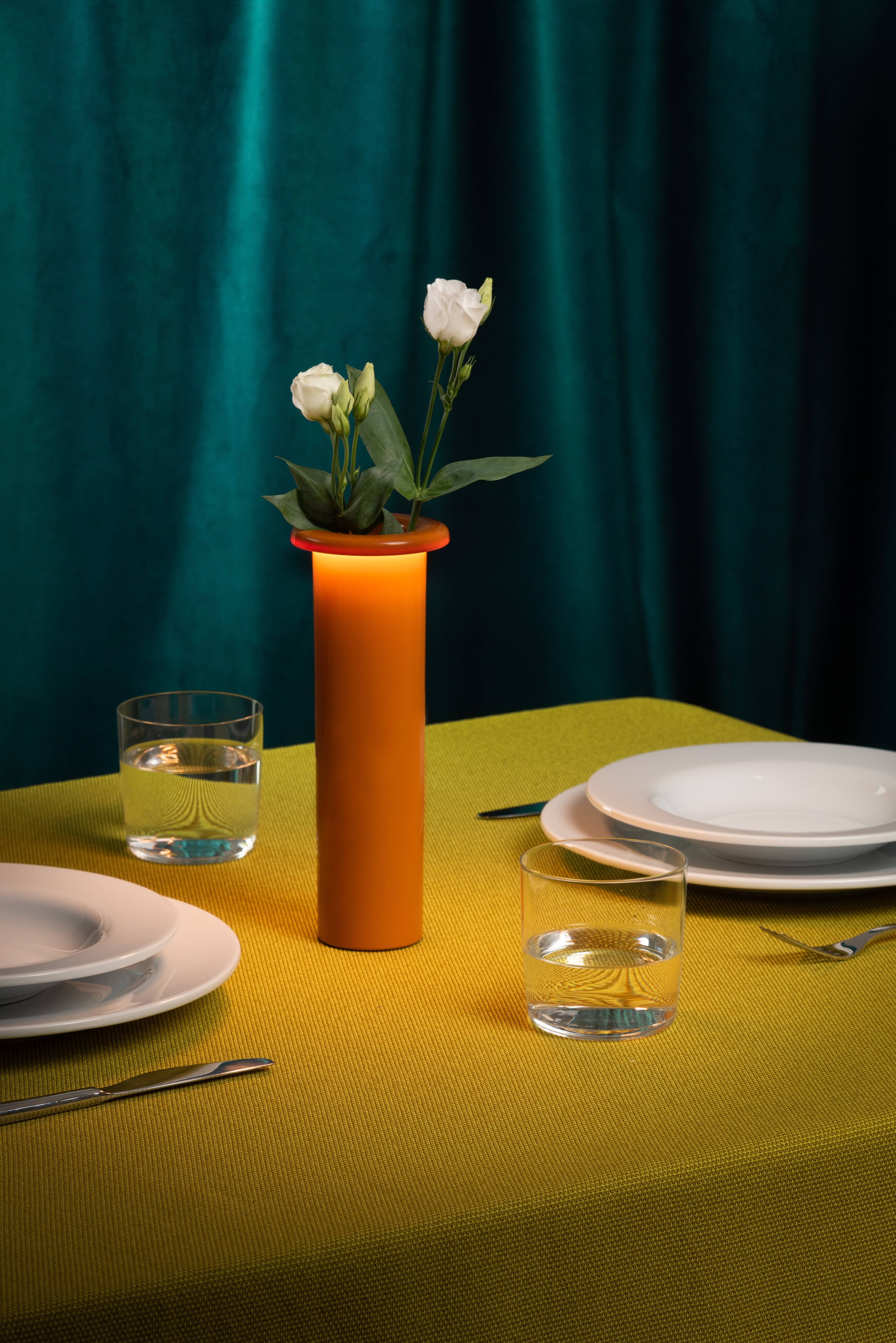 BOUQUET orange table lamp