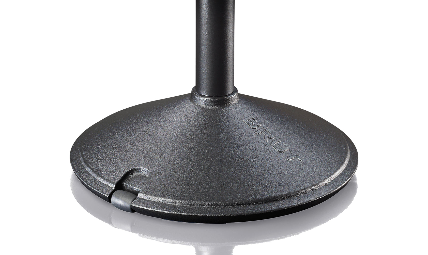 Round table BRUT anthracite base