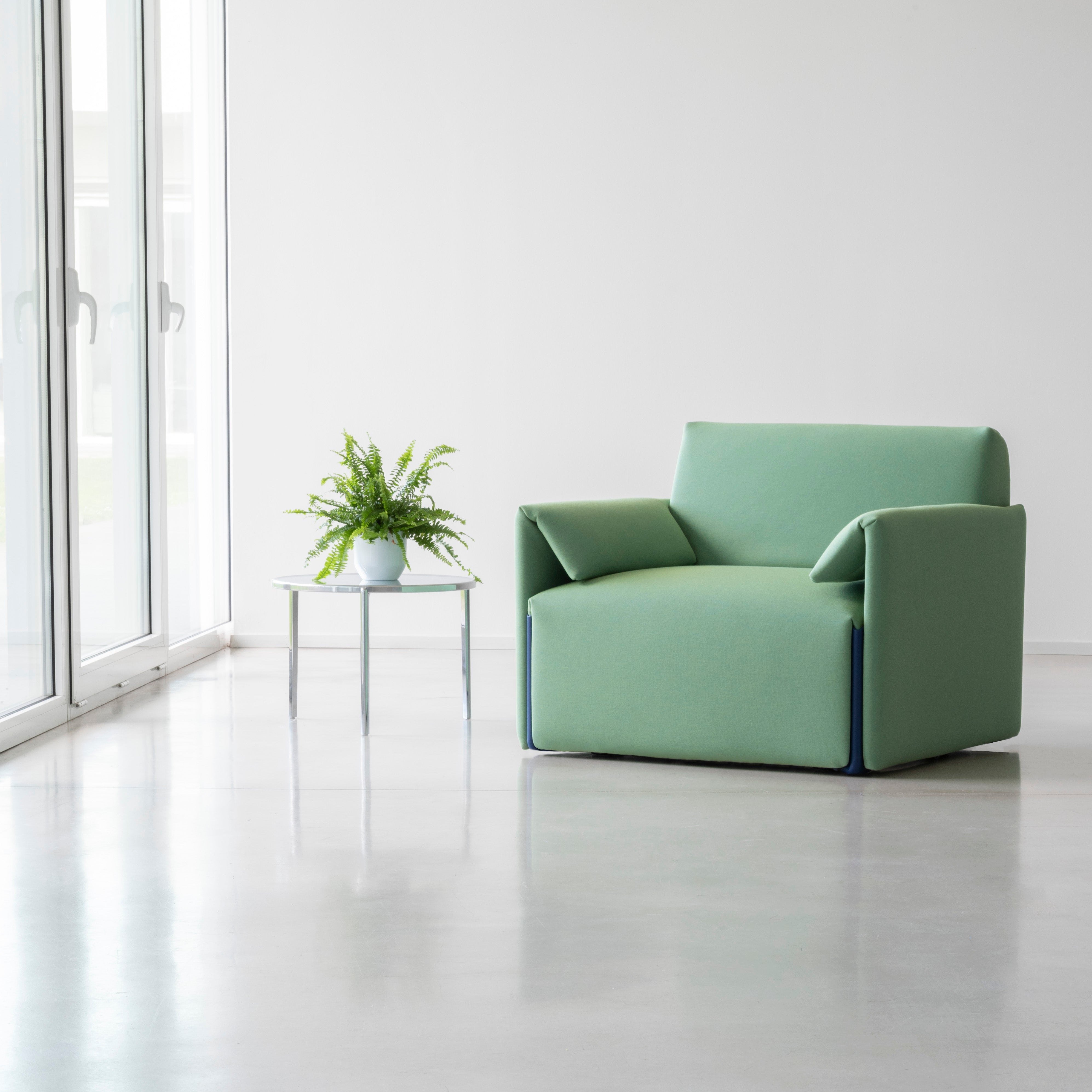 Upholstered COSTUME armchair