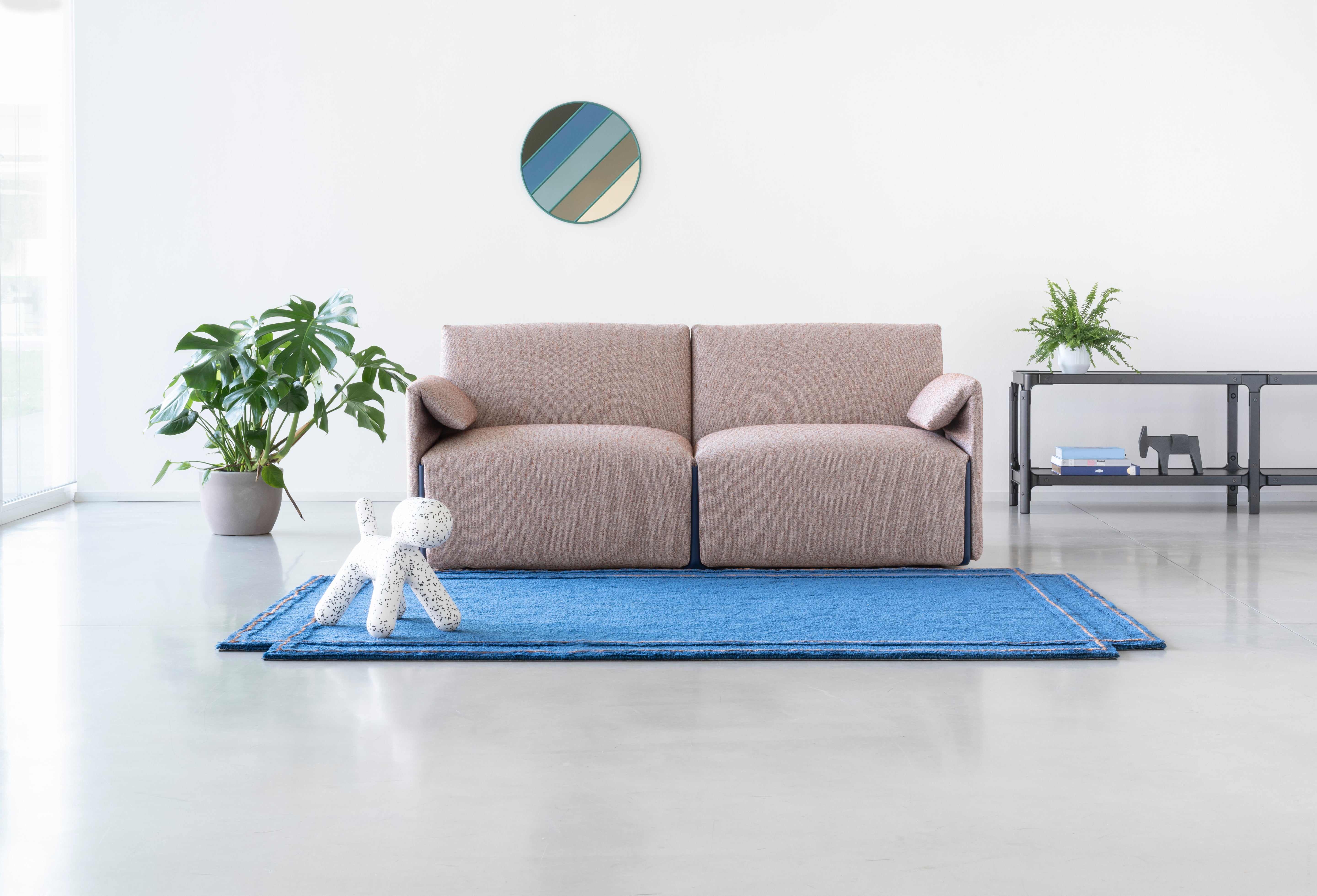 COSTUME upholstered 2-module sofa