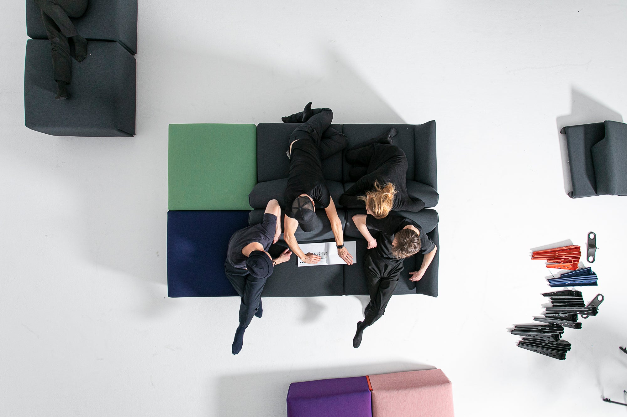COSTUME gepolsterter Ottoman