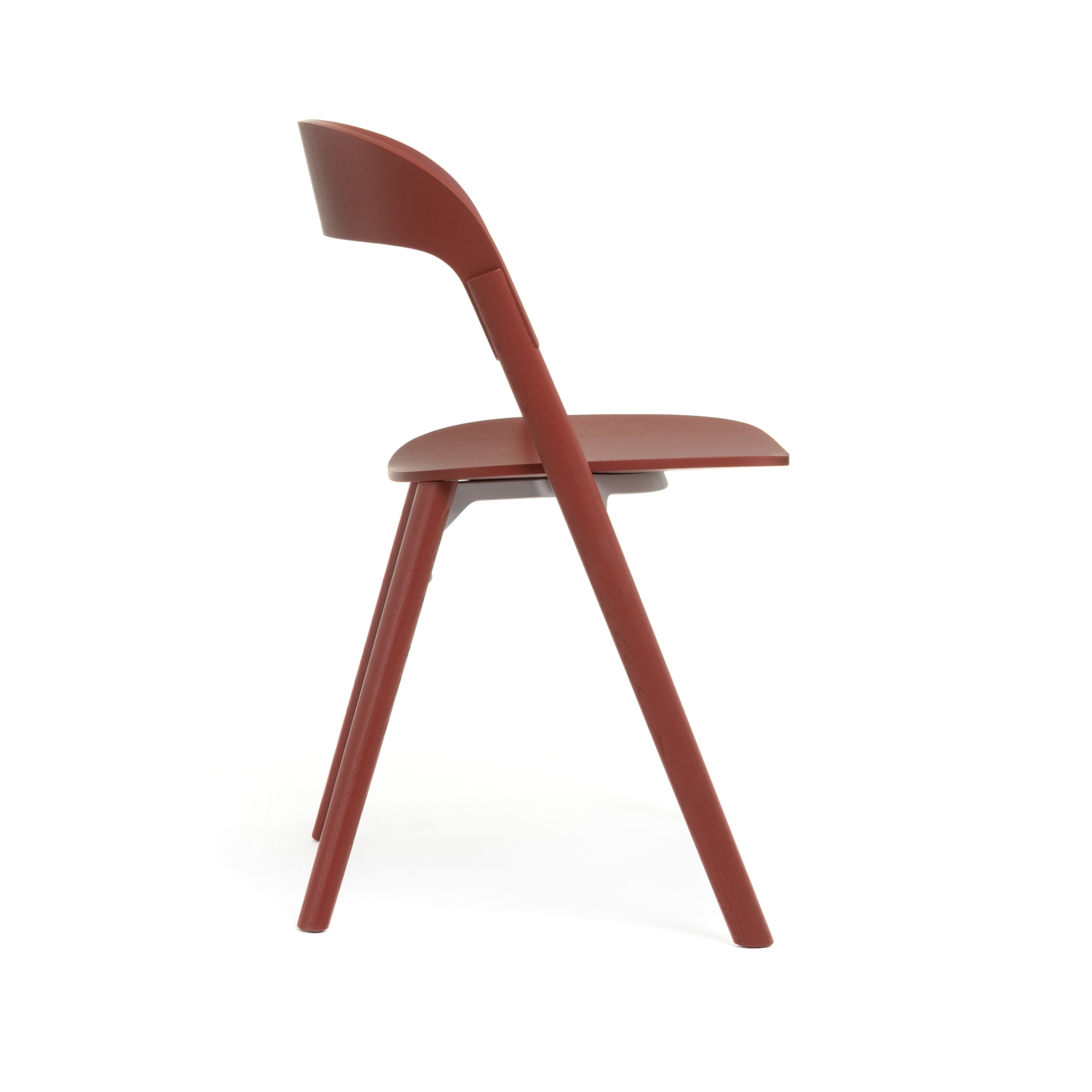 PILA chair red ash wood