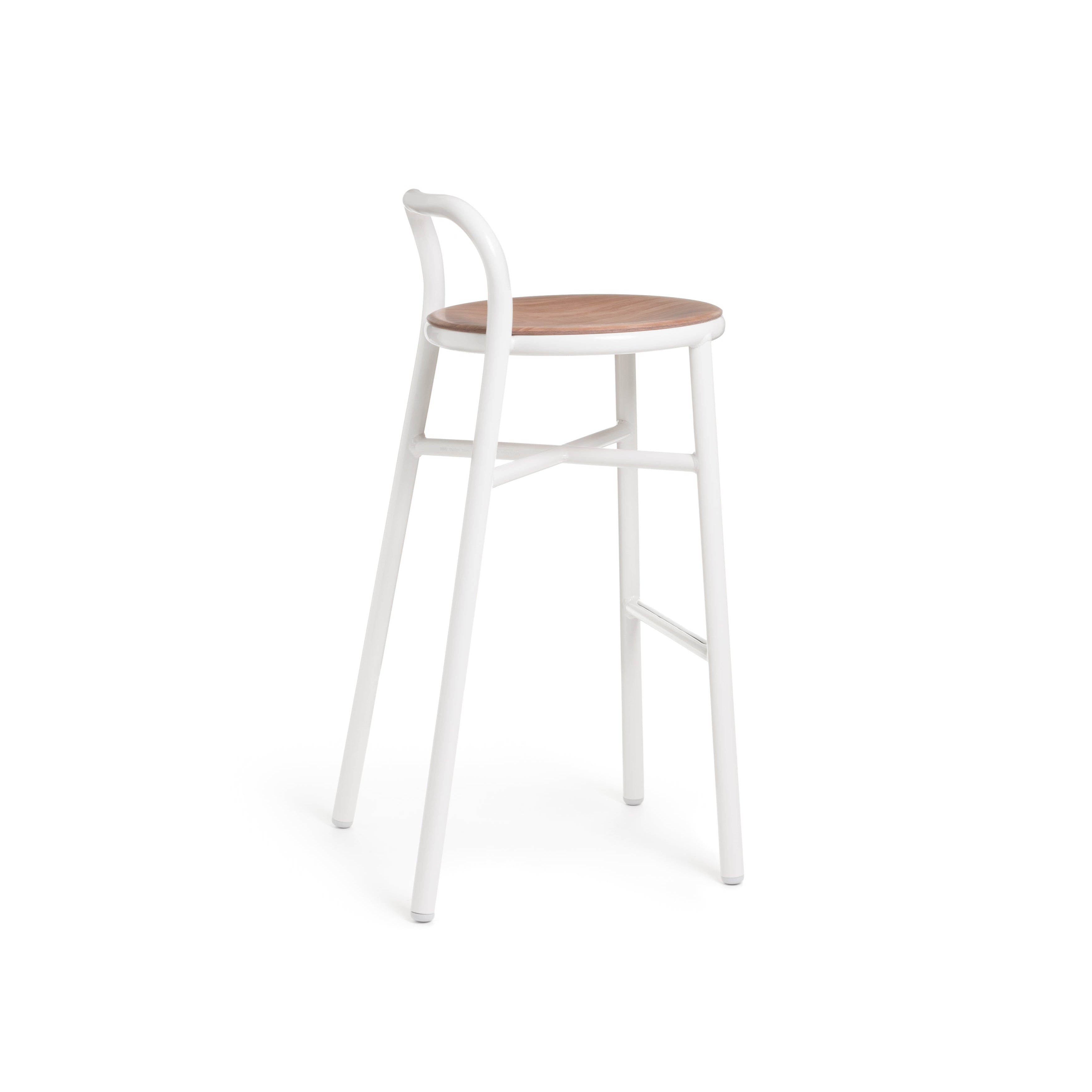 PIPE Hocker helles Buchenholz