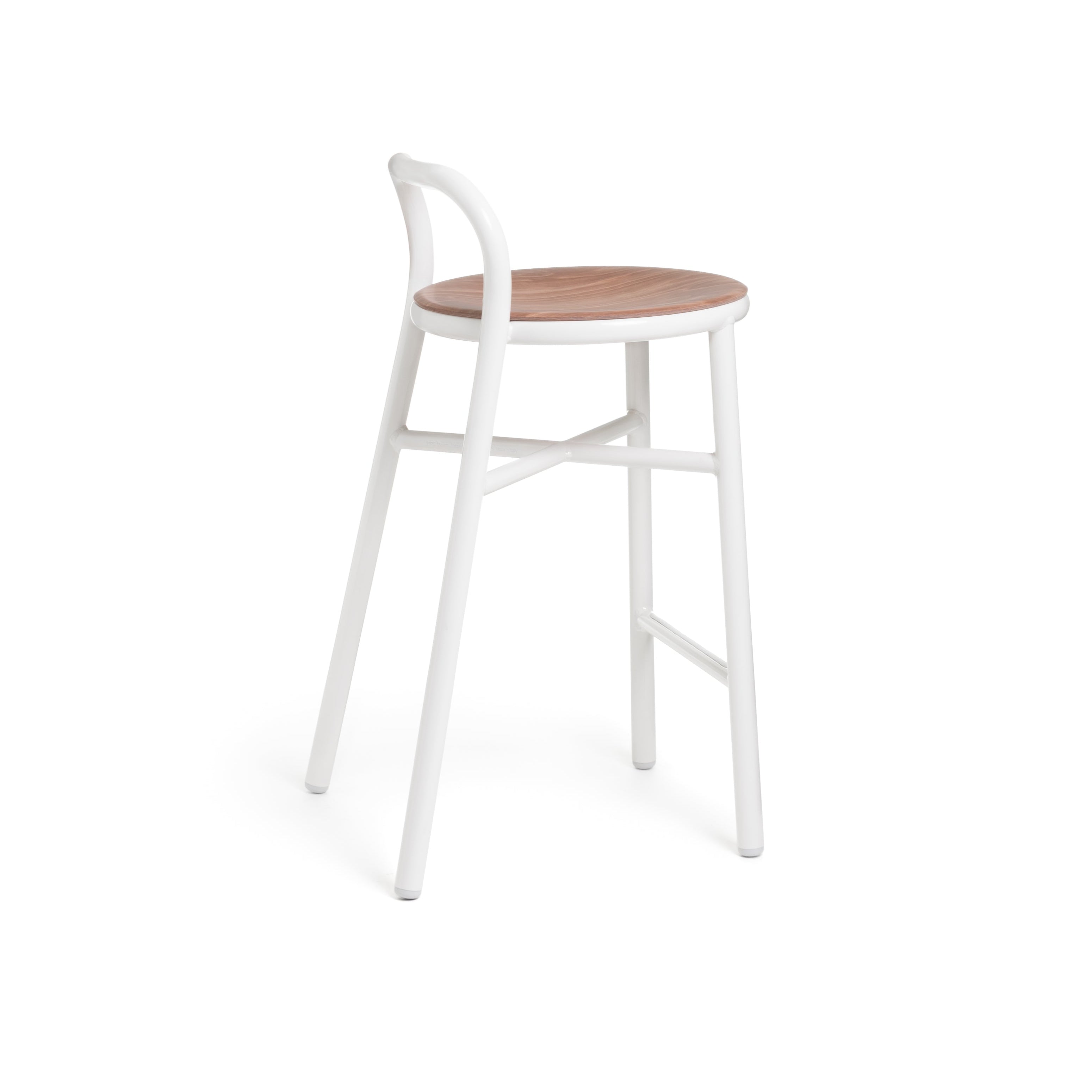 PIPE Hocker helles Buchenholz
