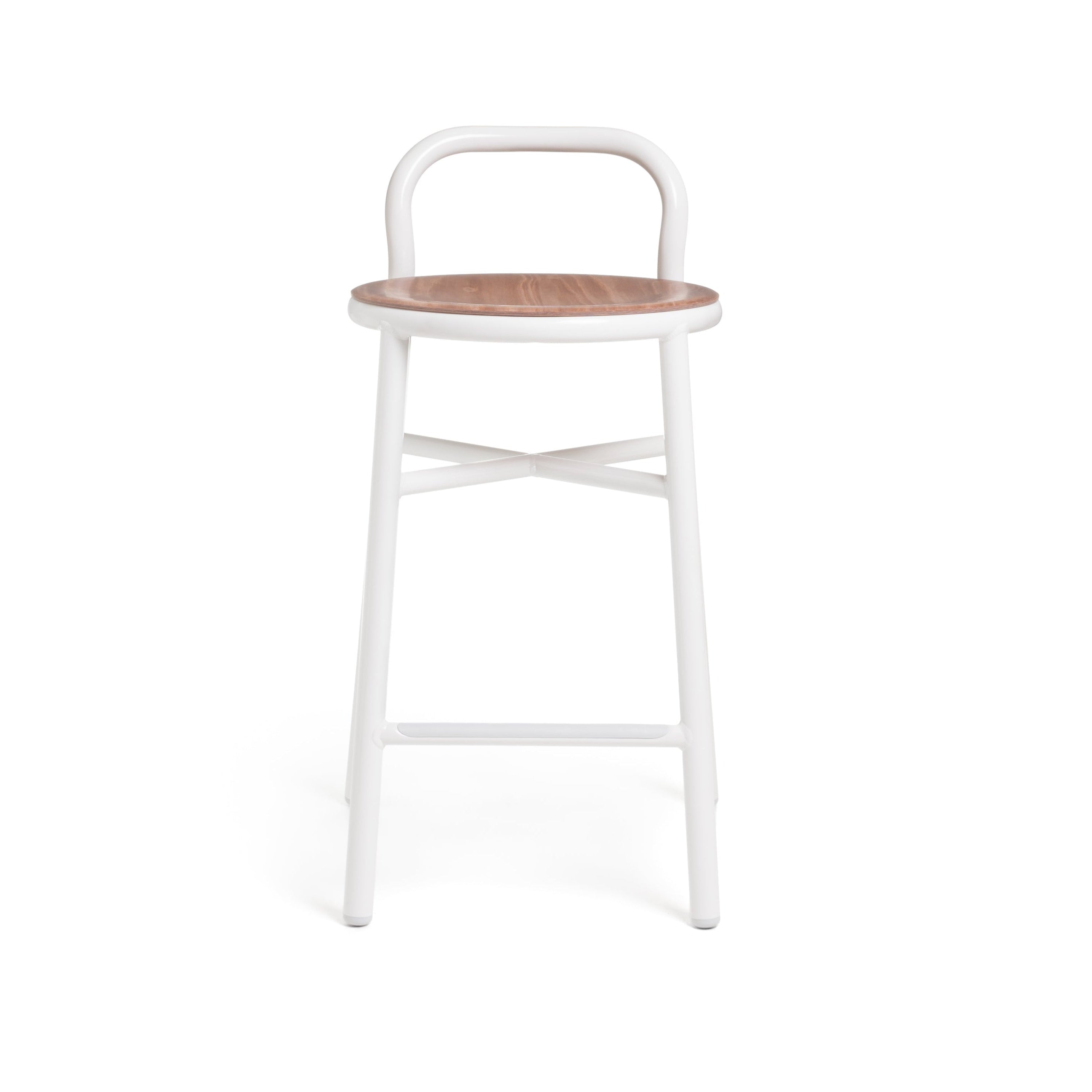 PIPE Hocker helles Buchenholz
