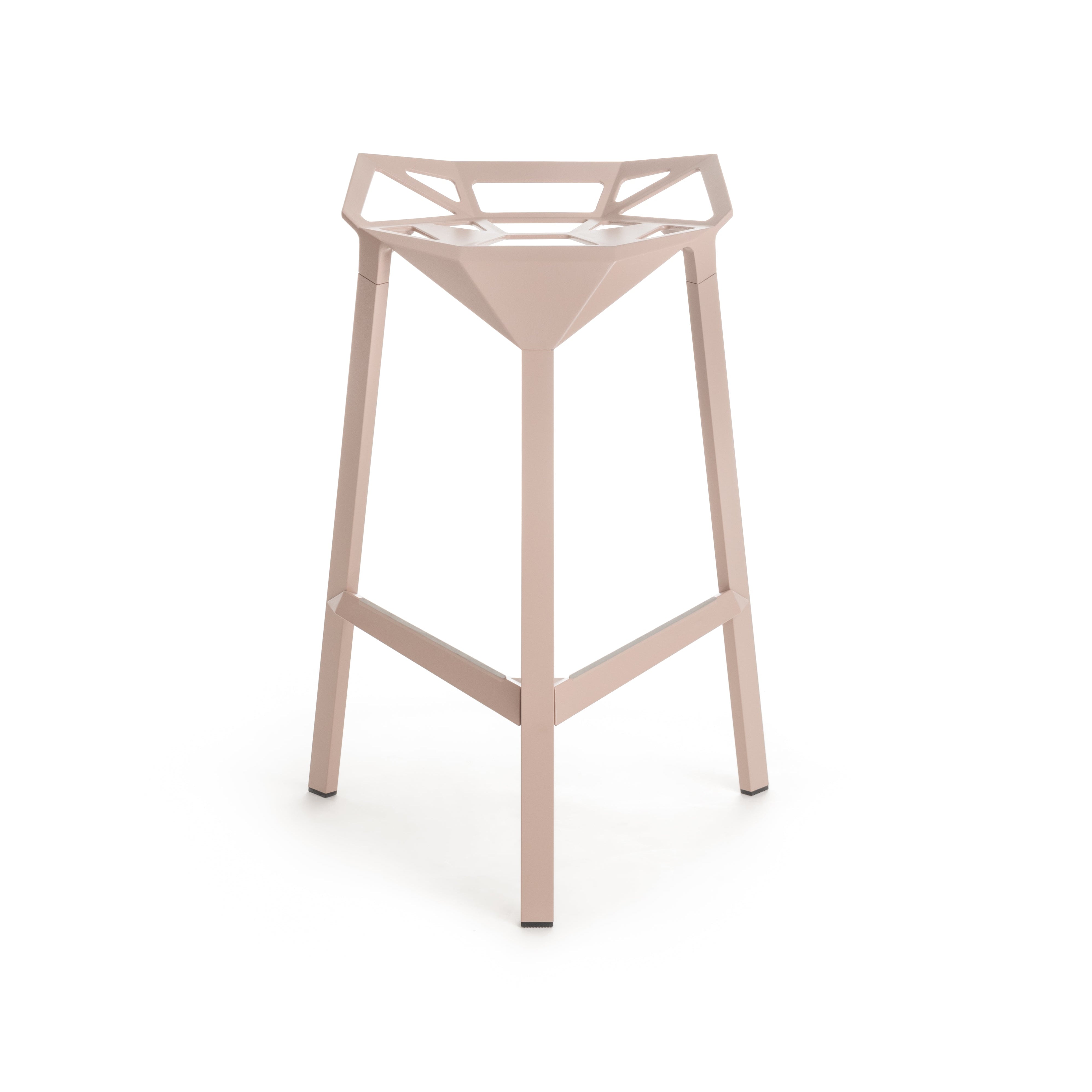 STOOL_ONE beige stool