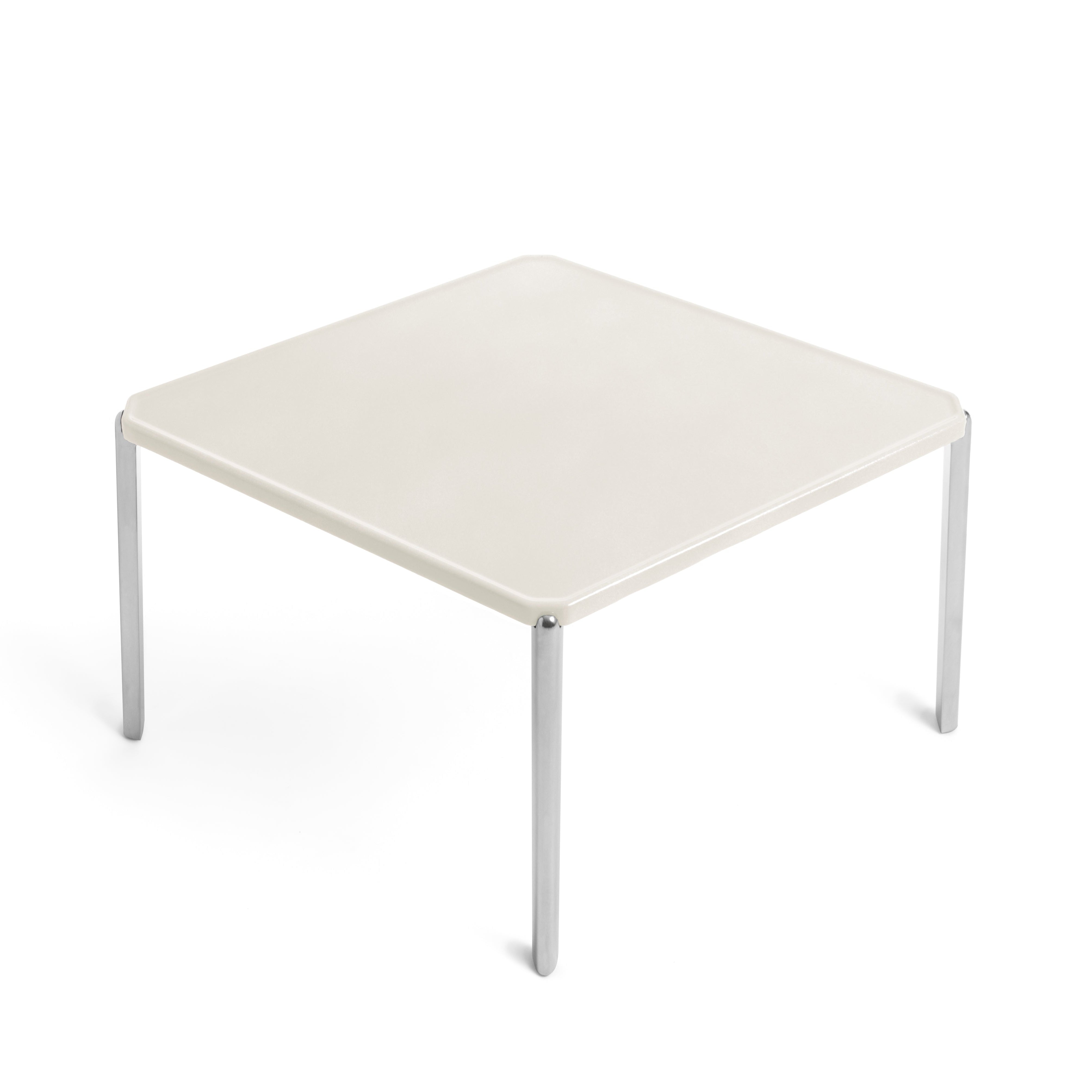 TAMBOUR cream concrete coffee table