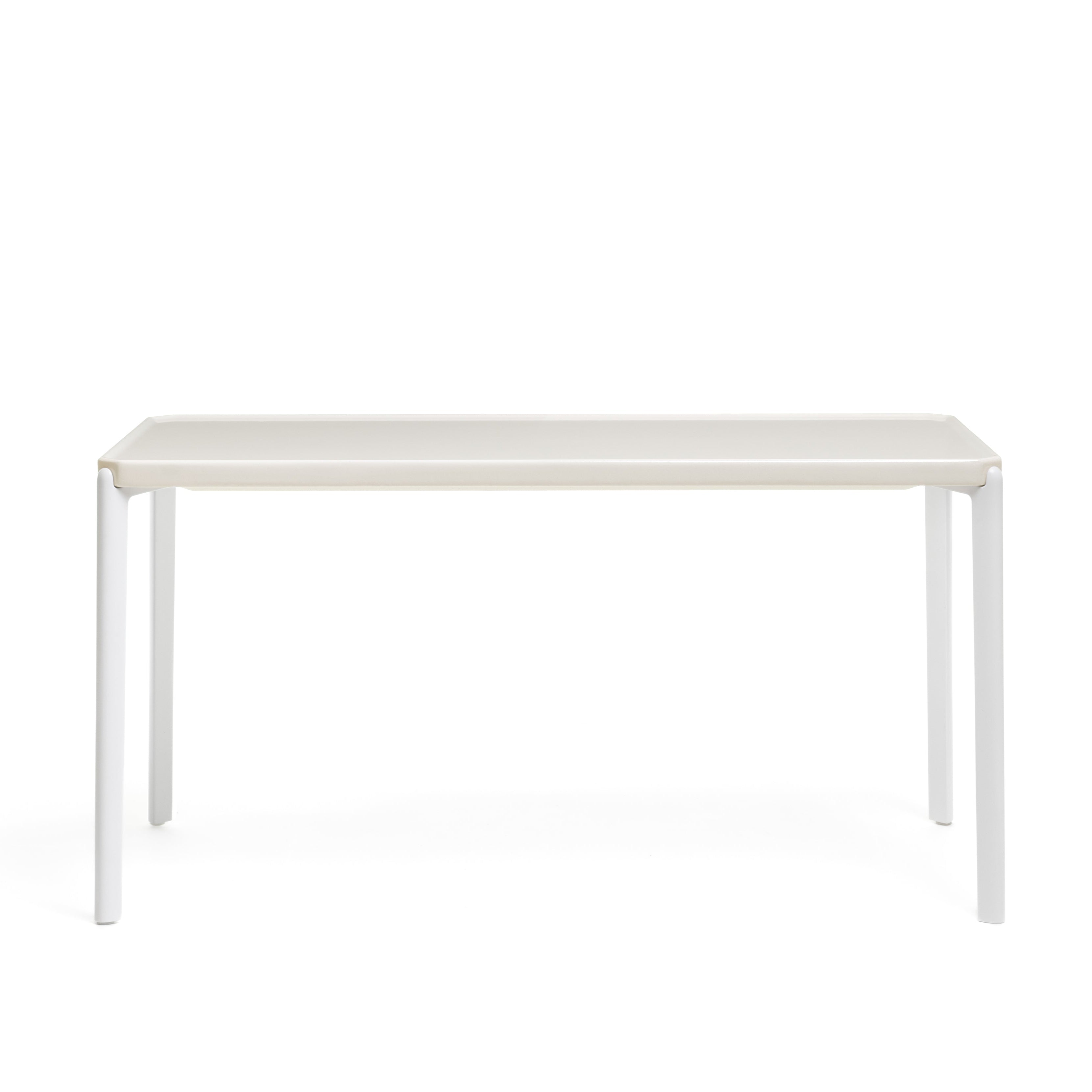 TAMBOUR cream concrete coffee table