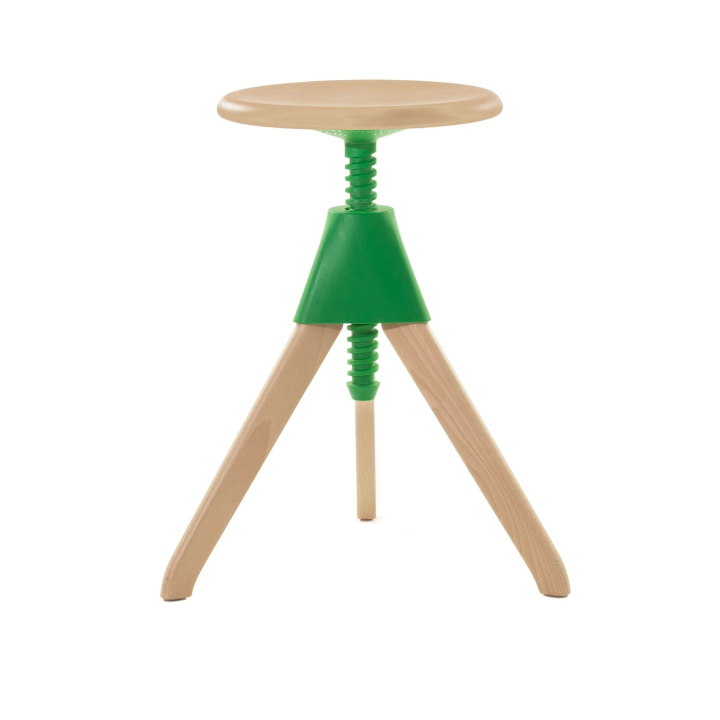 TOM & JERRY Verstellhocker Buchenholz