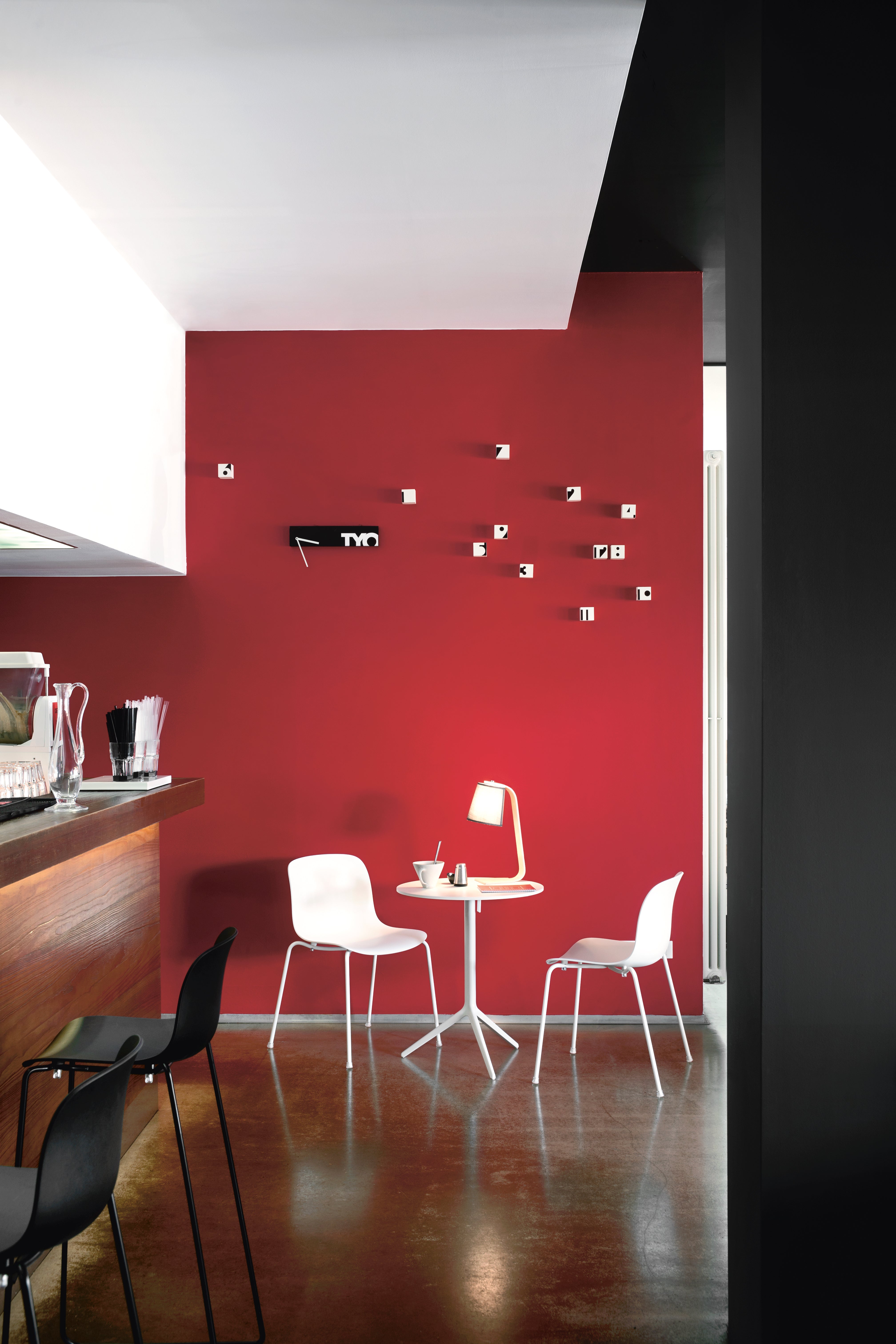 TROY chair red