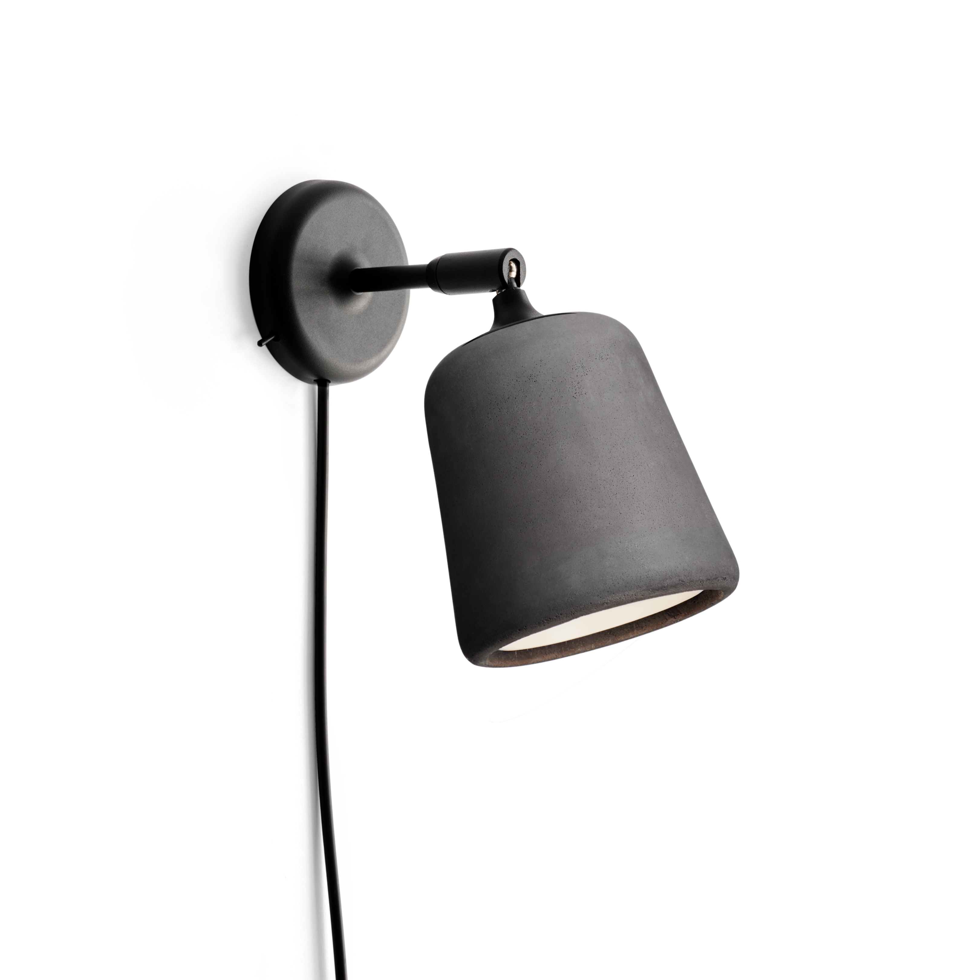 Wall lamp Material dark cement