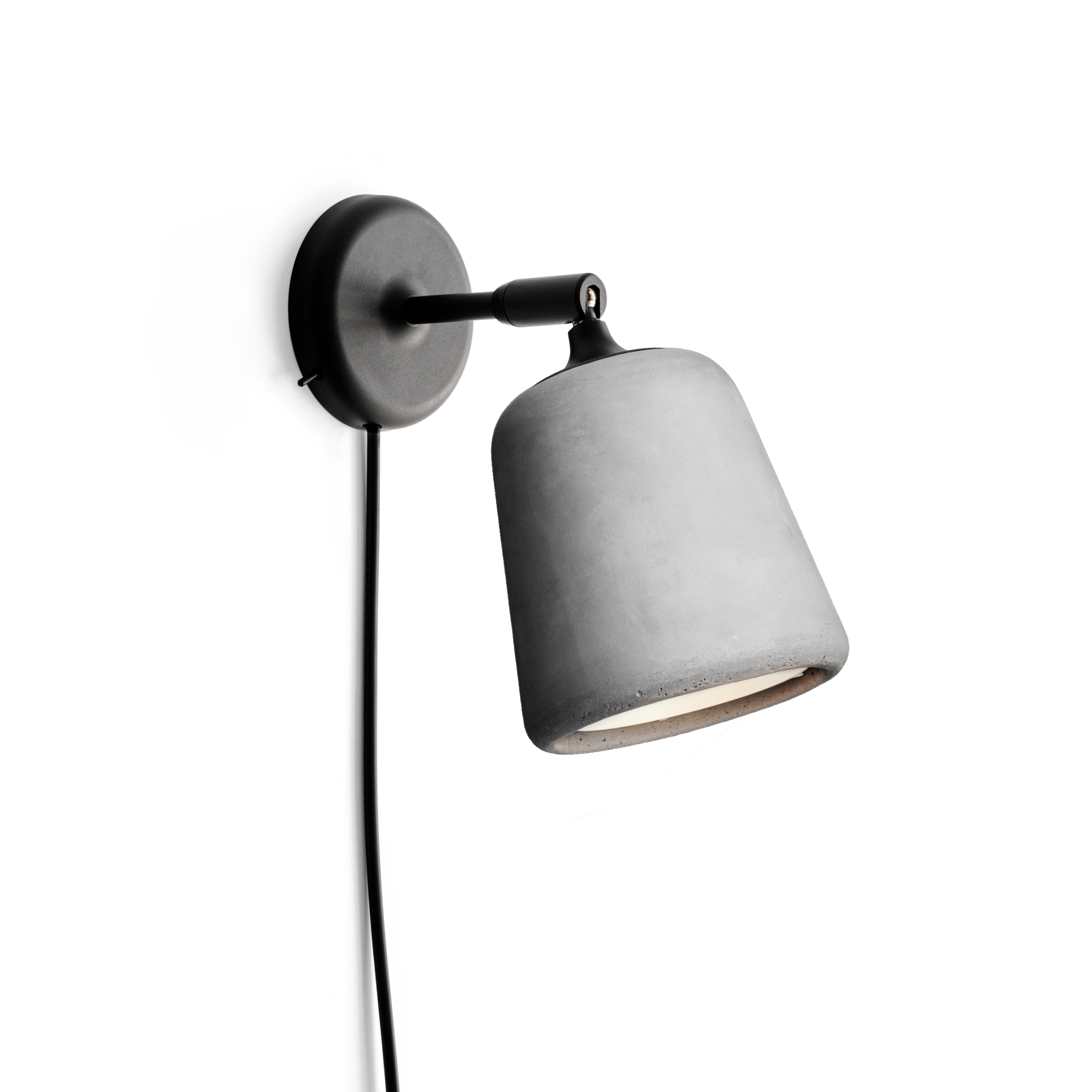 Wall lamp material light cement