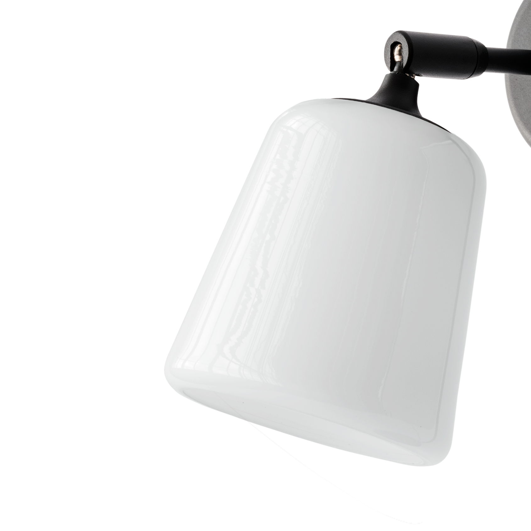 Wandlampe verstellbar MATERIAL weiß opalisierend