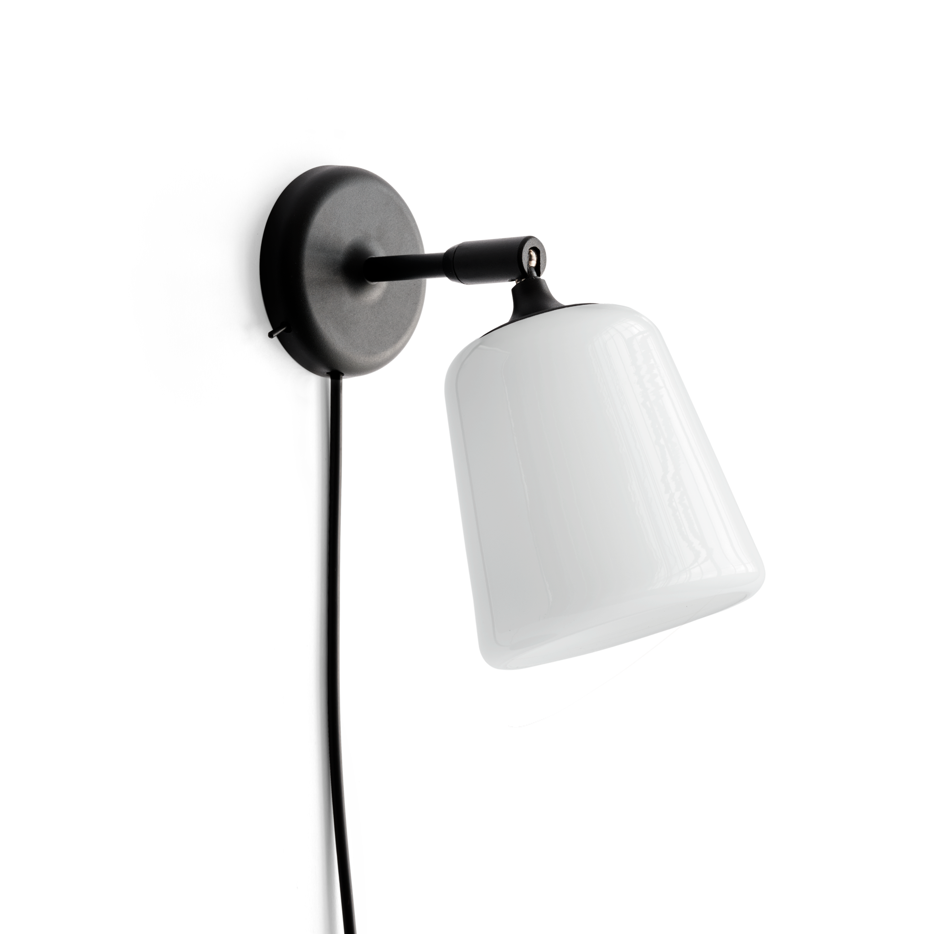 Wandlampe verstellbar MATERIAL weiß opalisierend