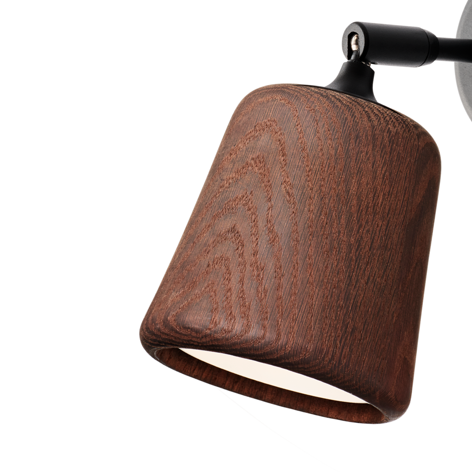 Wall lamp material smoked oak