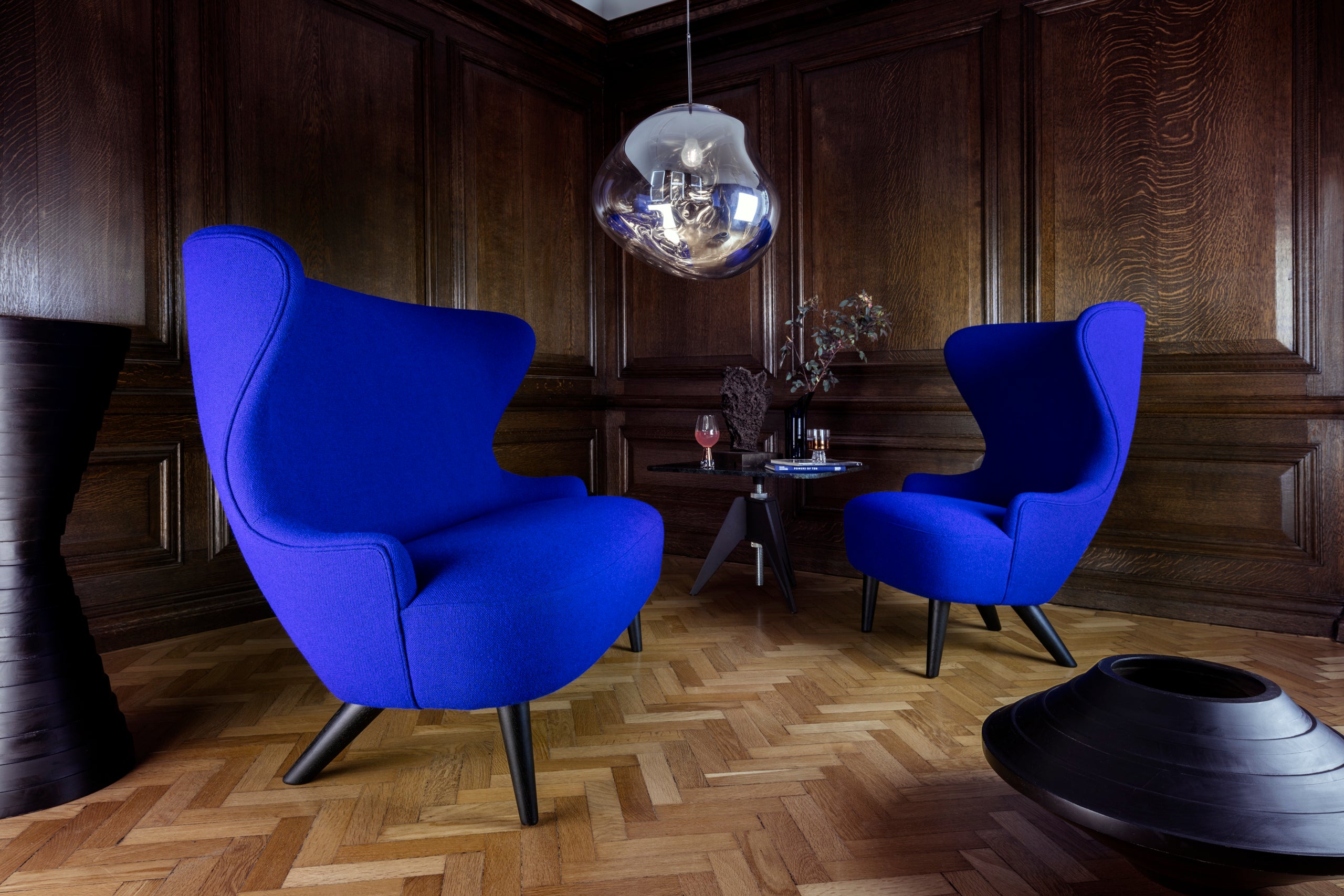 Wingback Micro Upholstered armchair