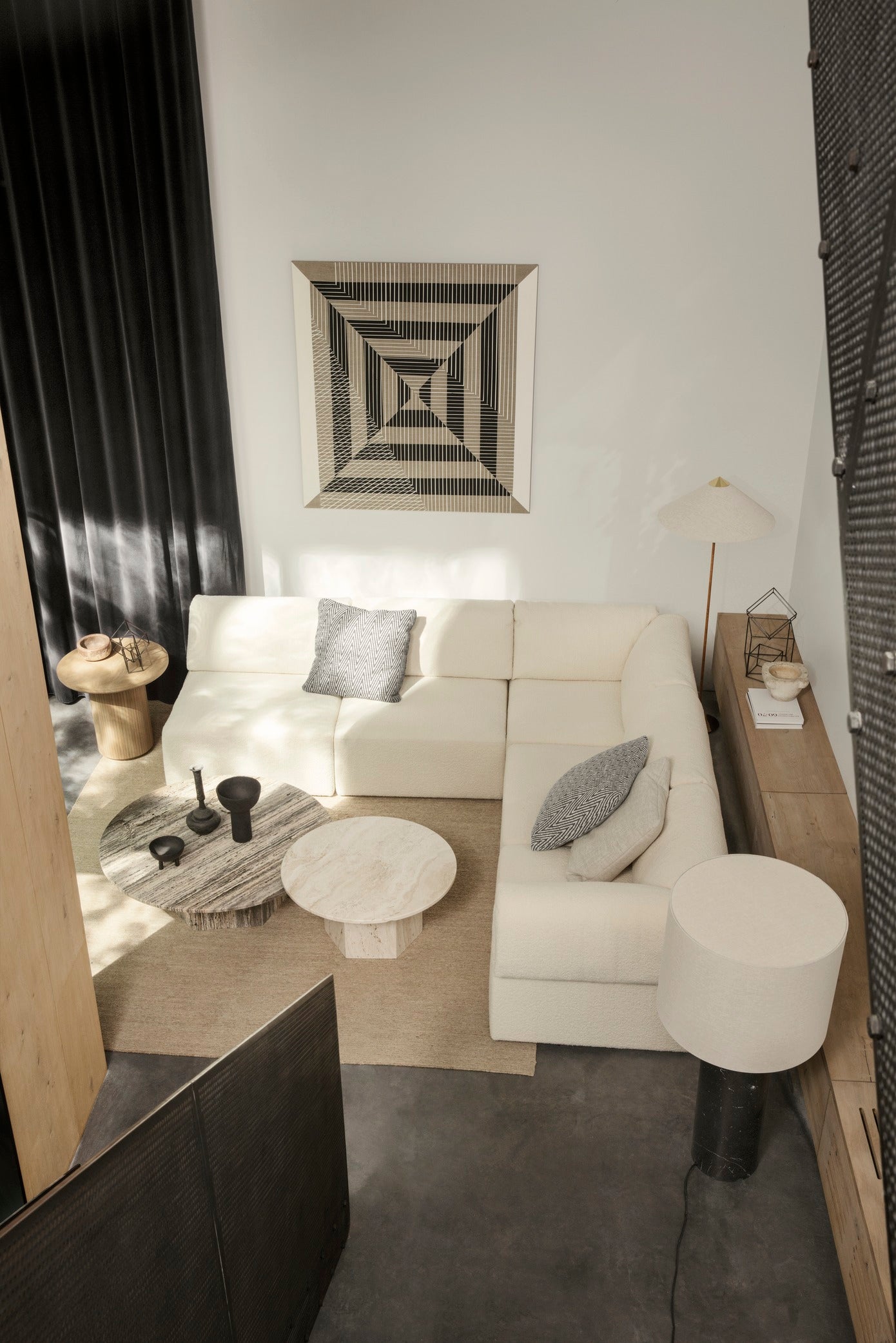 Sofa 3-sitzig WONDER gepolstert