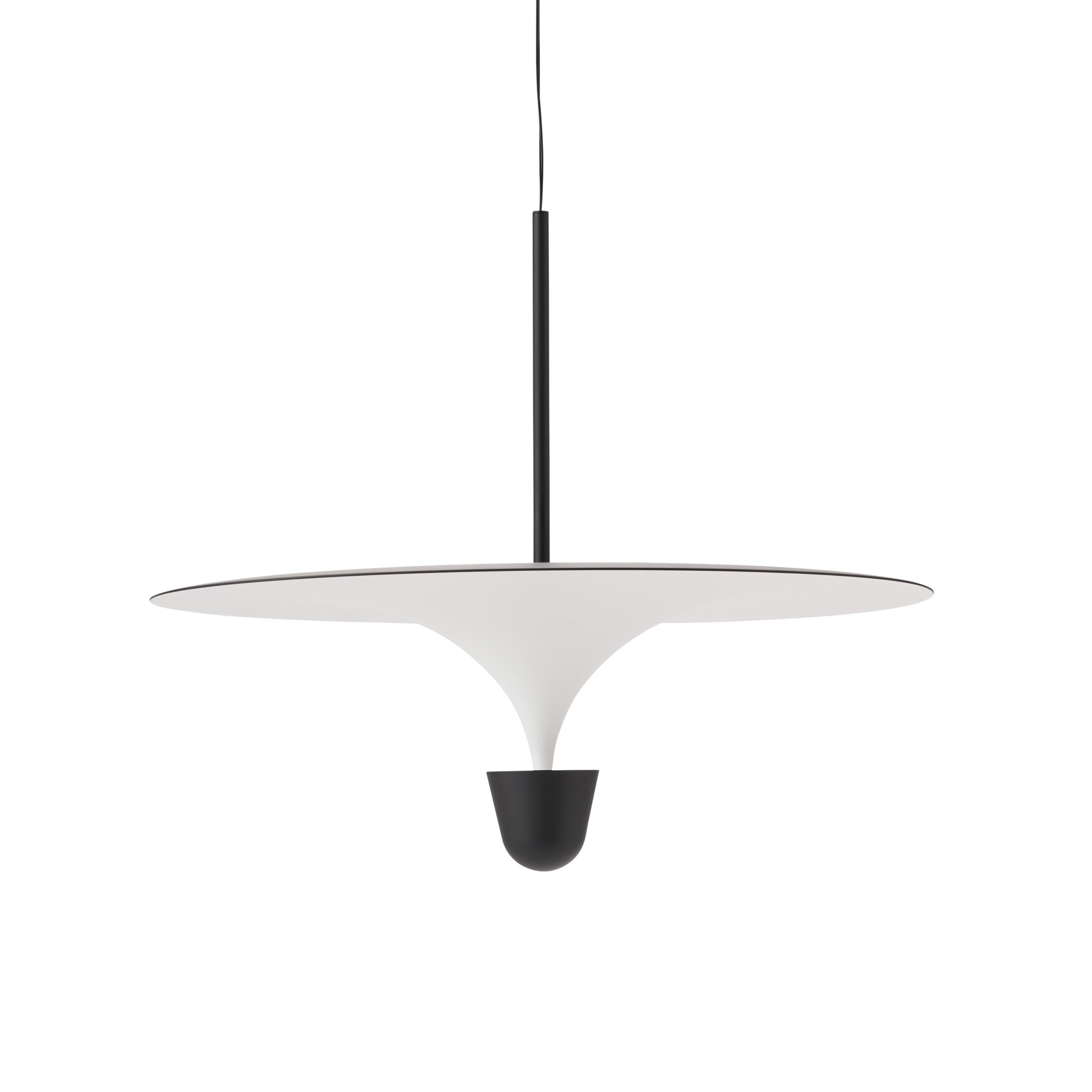 KANTARELL Pendant Lamp Black with White Finish