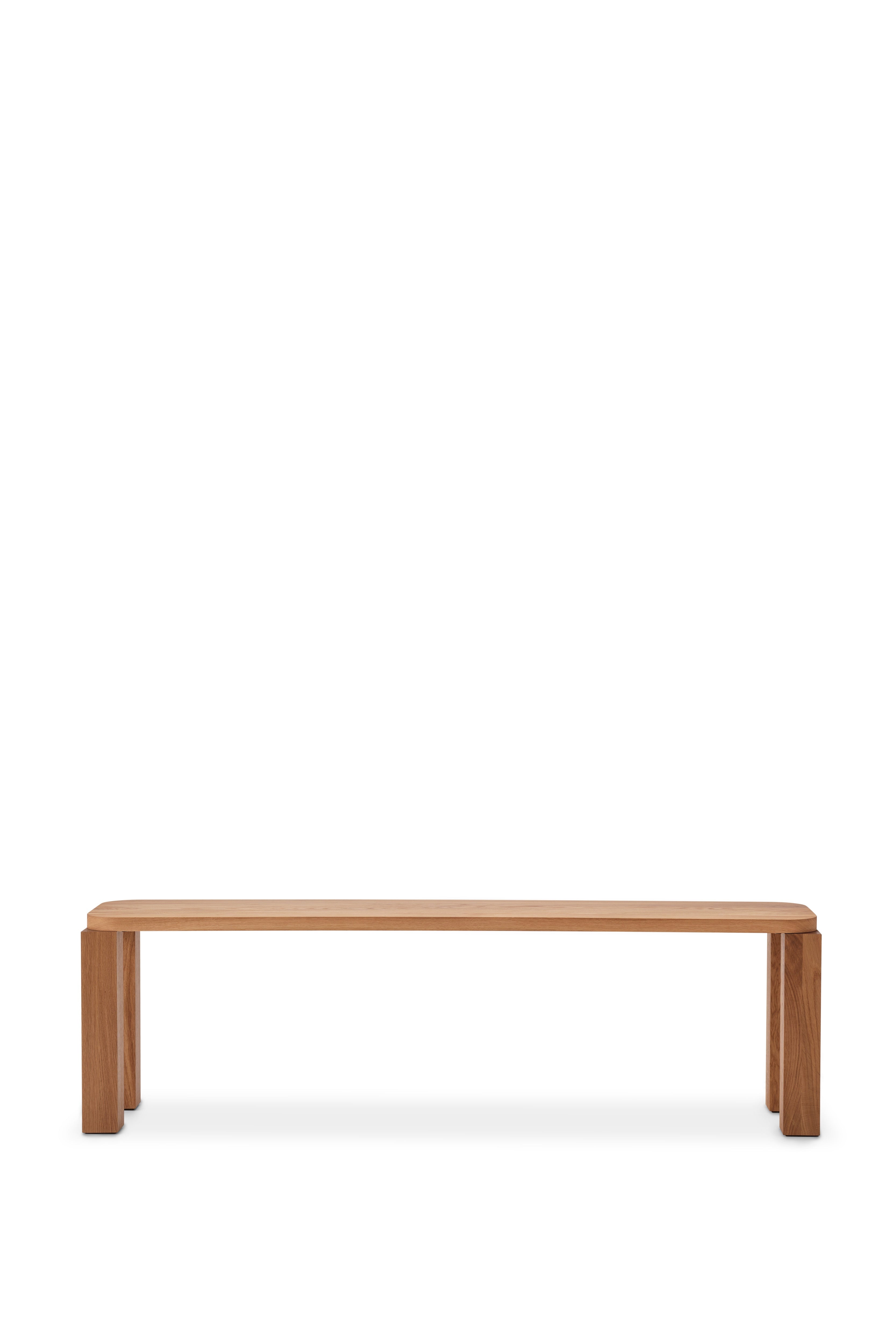 ATLAS Oak Bench