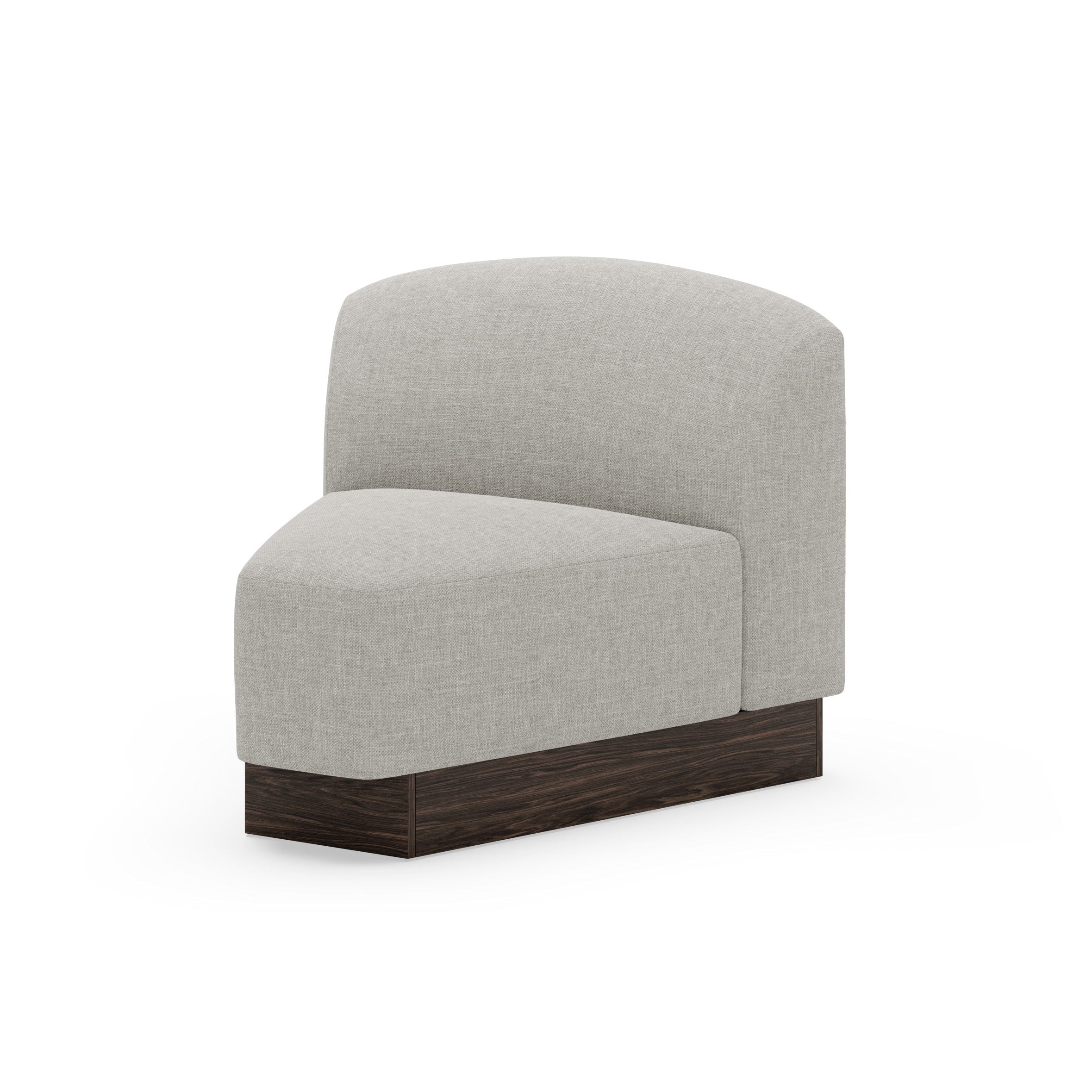 SHORE Modular Sofa - Custom Rounded Corner Element