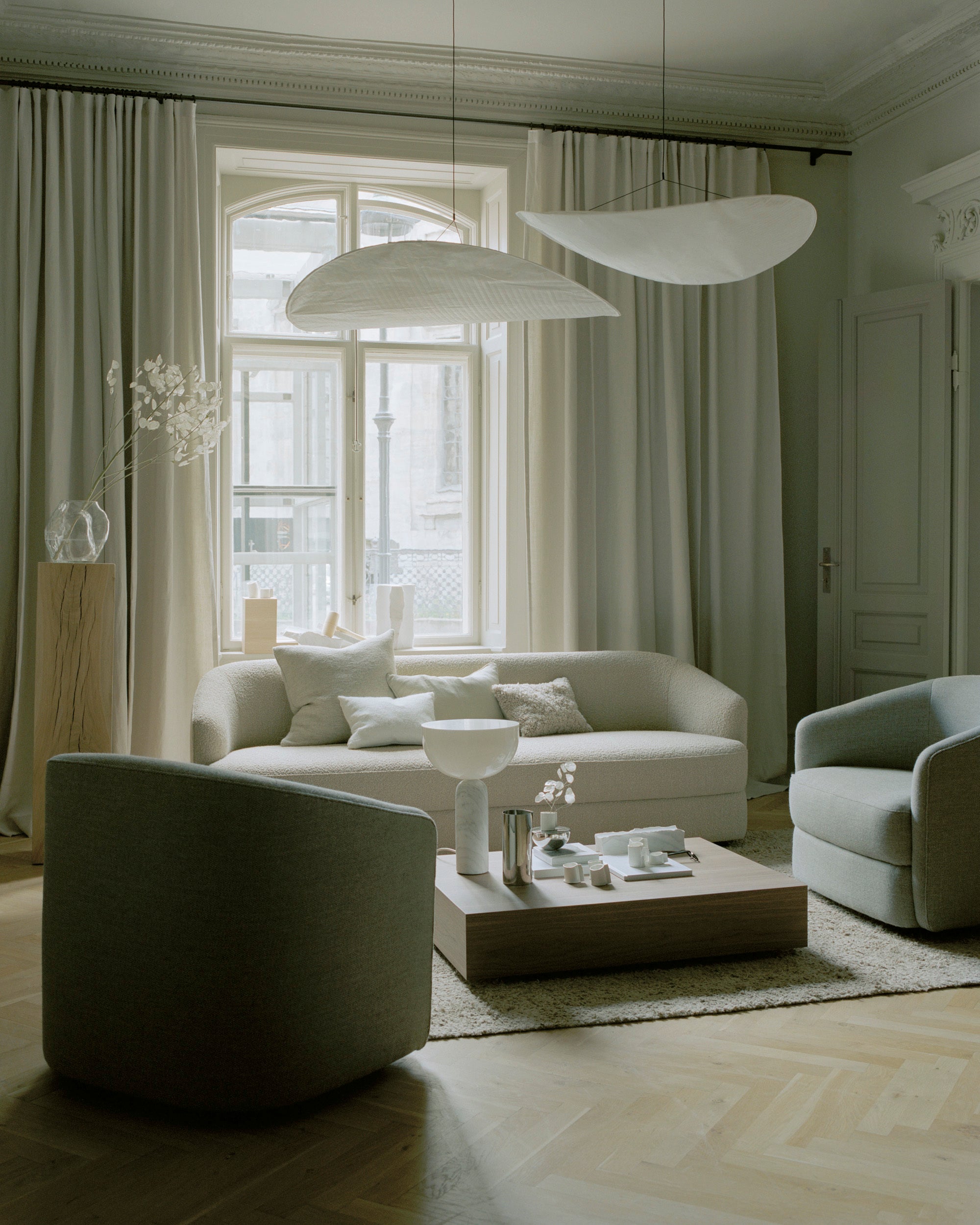 3-seater Covent upholstered sofa