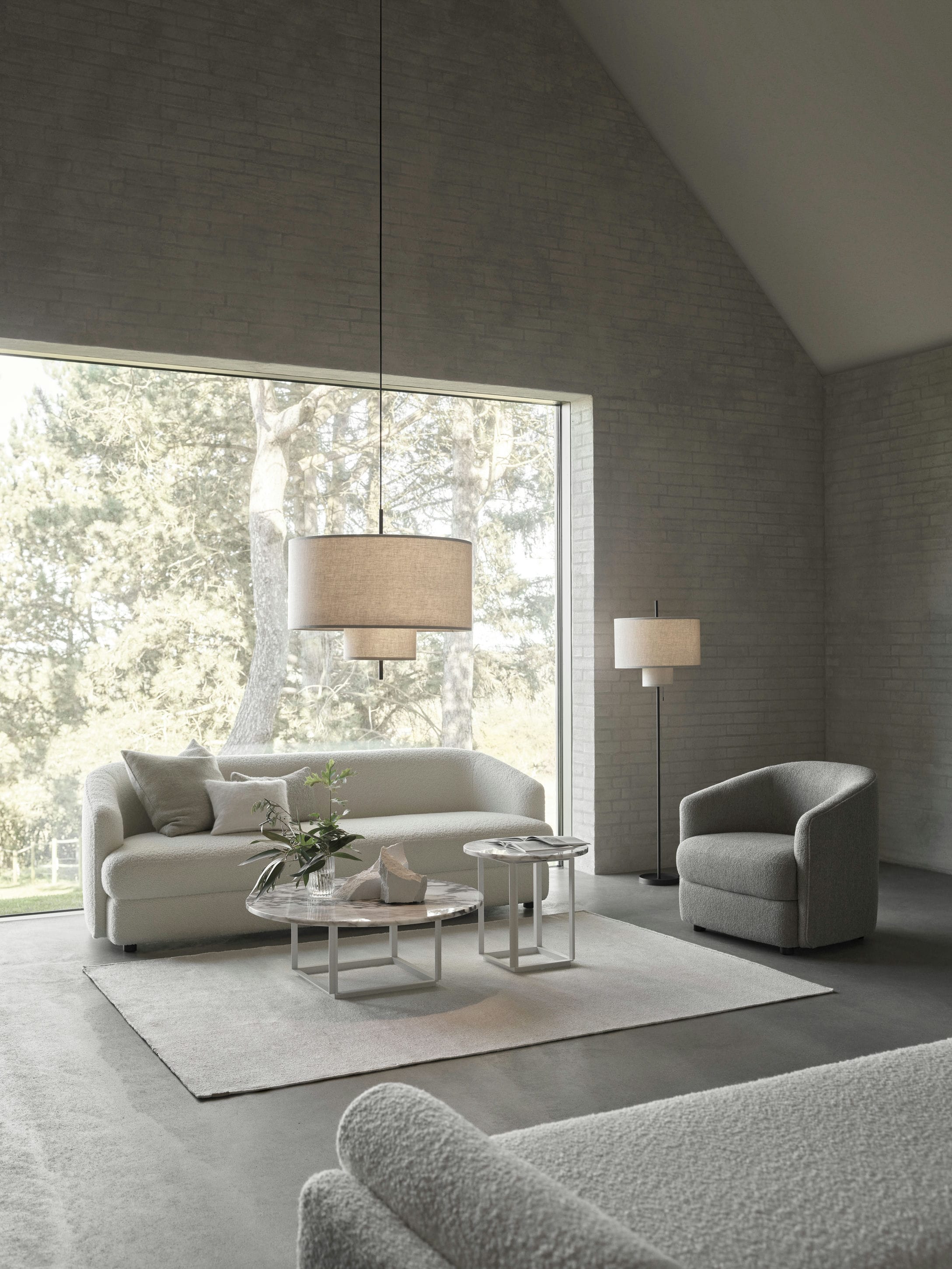 3-seater Covent upholstered sofa