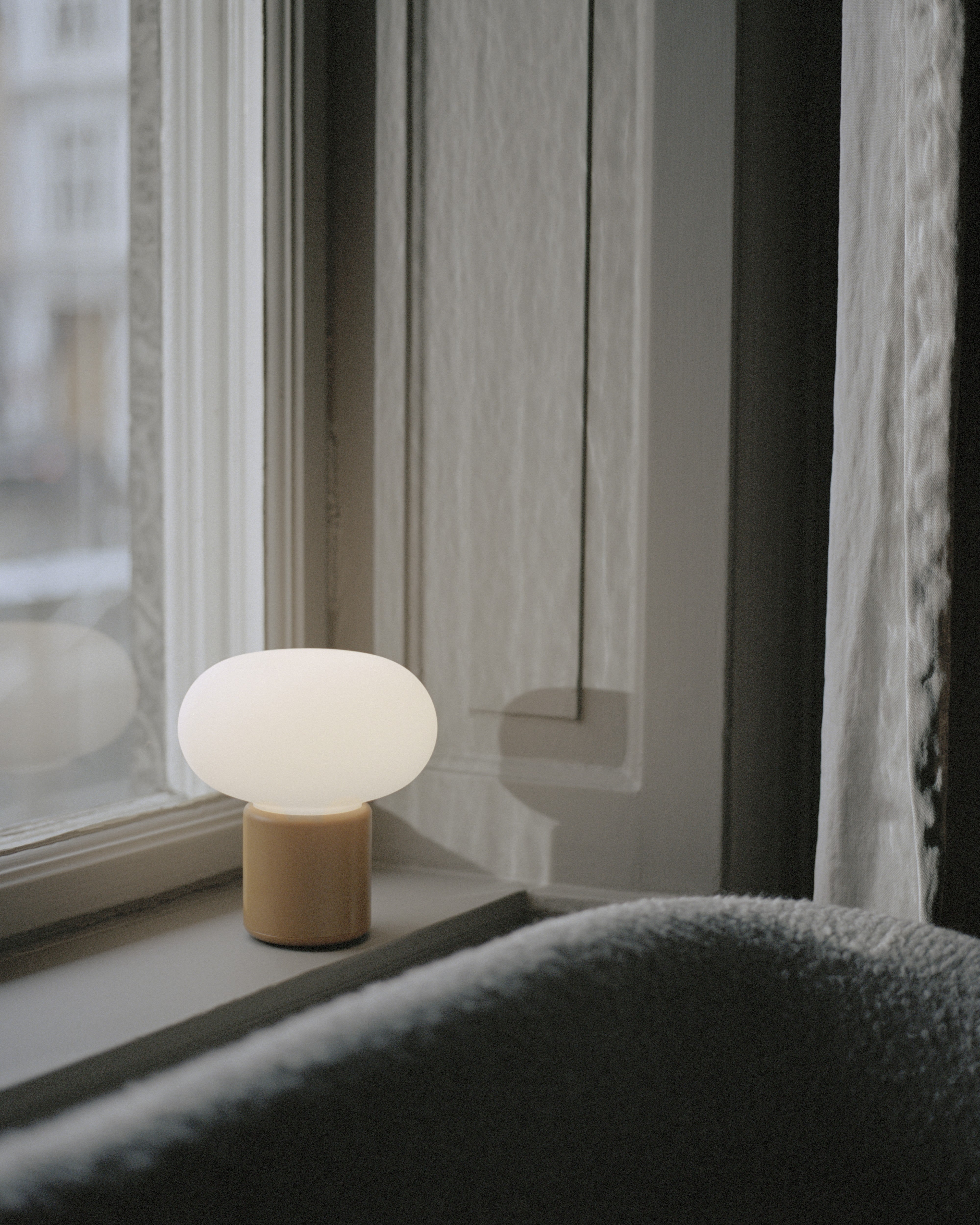 Karl-Johan Ocker-tragbare Lampe