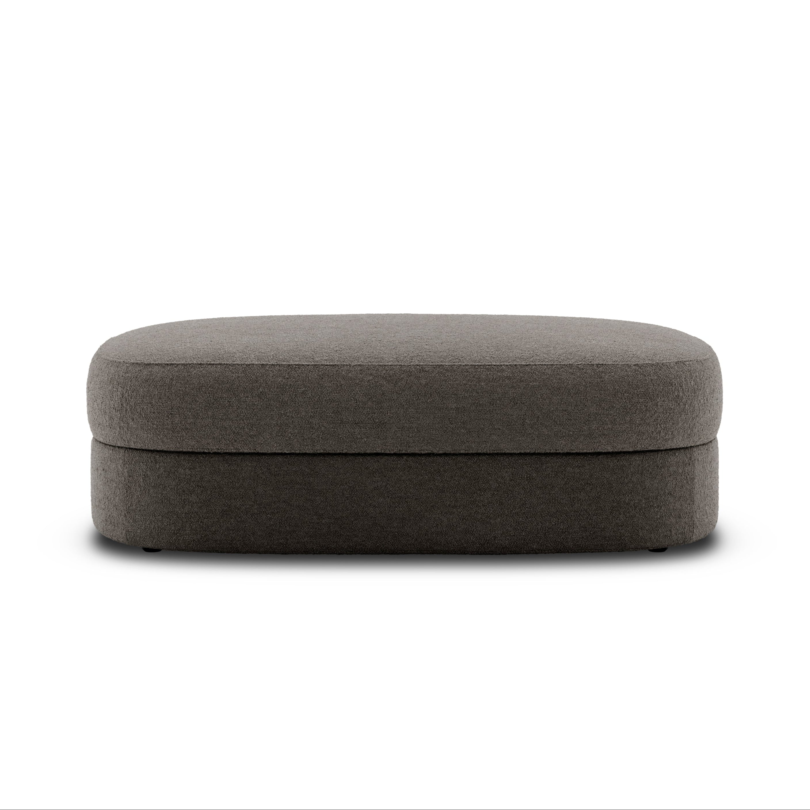 Puff Covent Nevotex Barnum Dark Taupe 10 dark gray